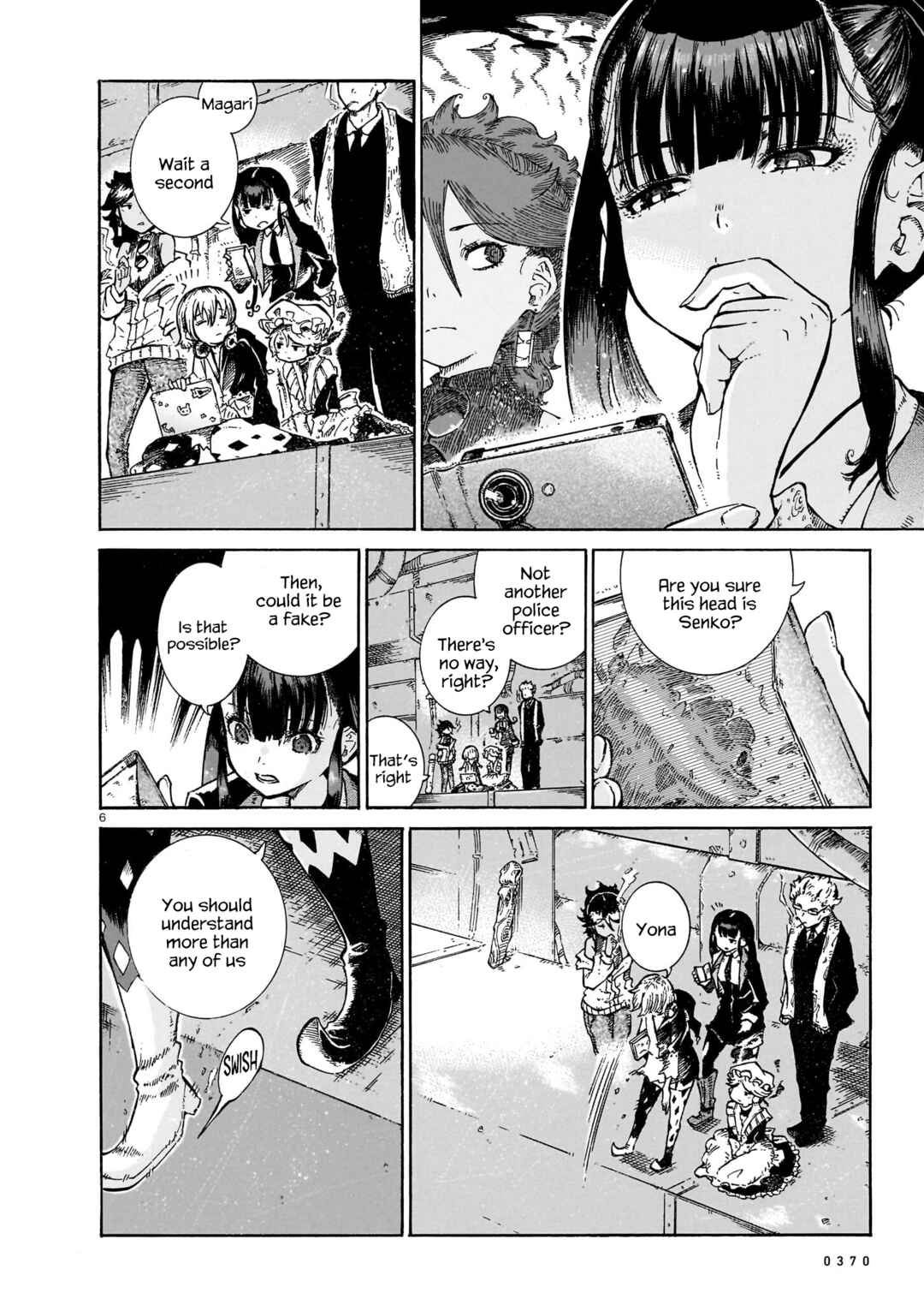 Page 6 Chapter 13 Yona Yona Yona