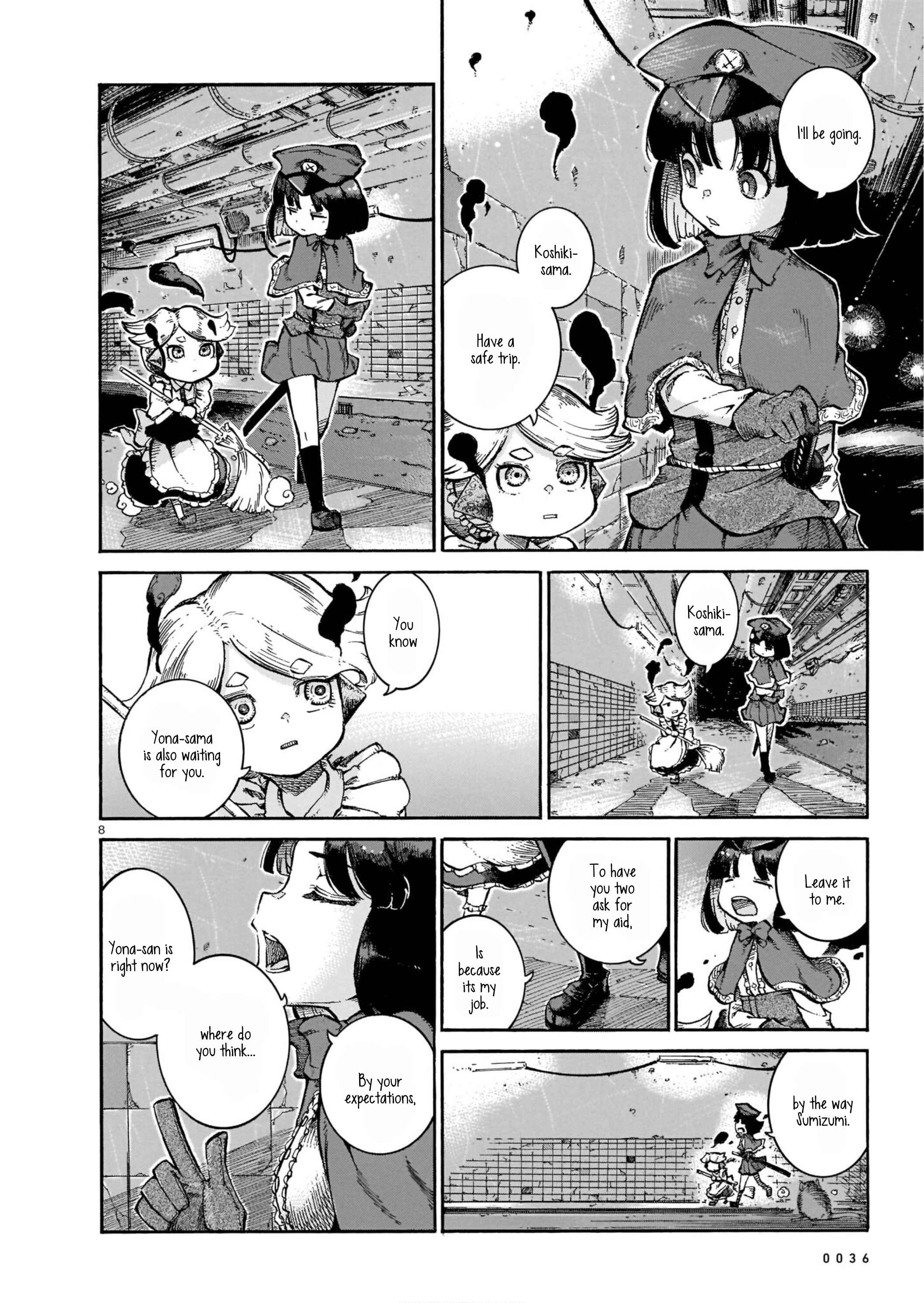 Page 8 Chapter 4 Yona Yona Yona