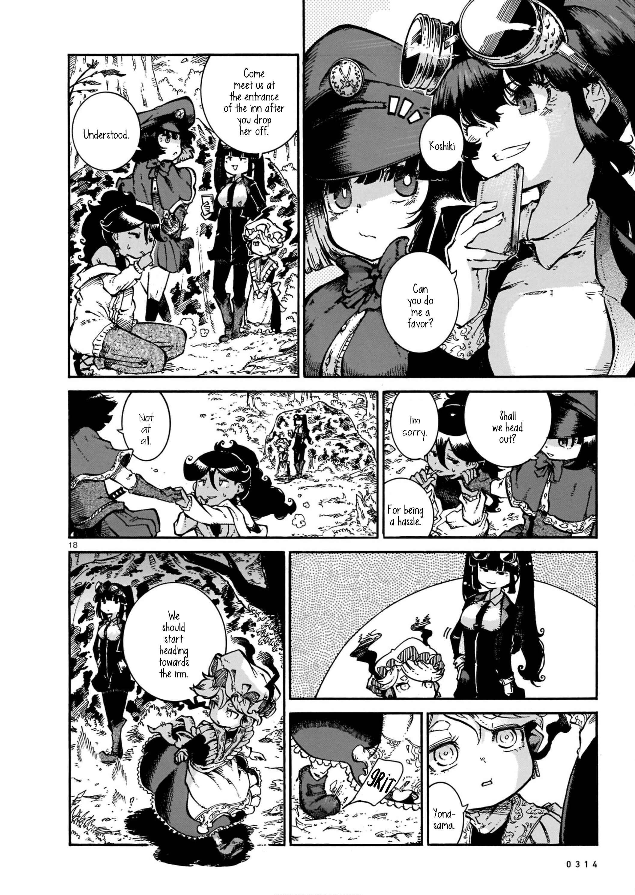Page 18 Chapter 8 Yona Yona Yona