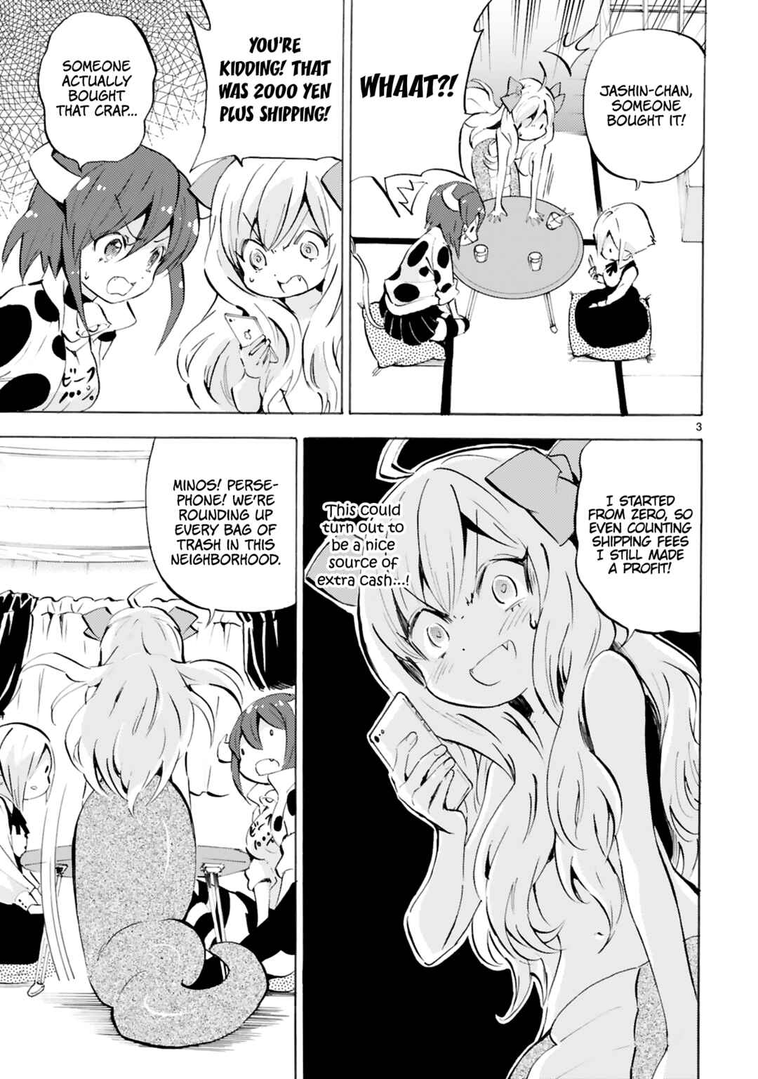 Page 3 Chapter 107 Jashin-chan Dropkick