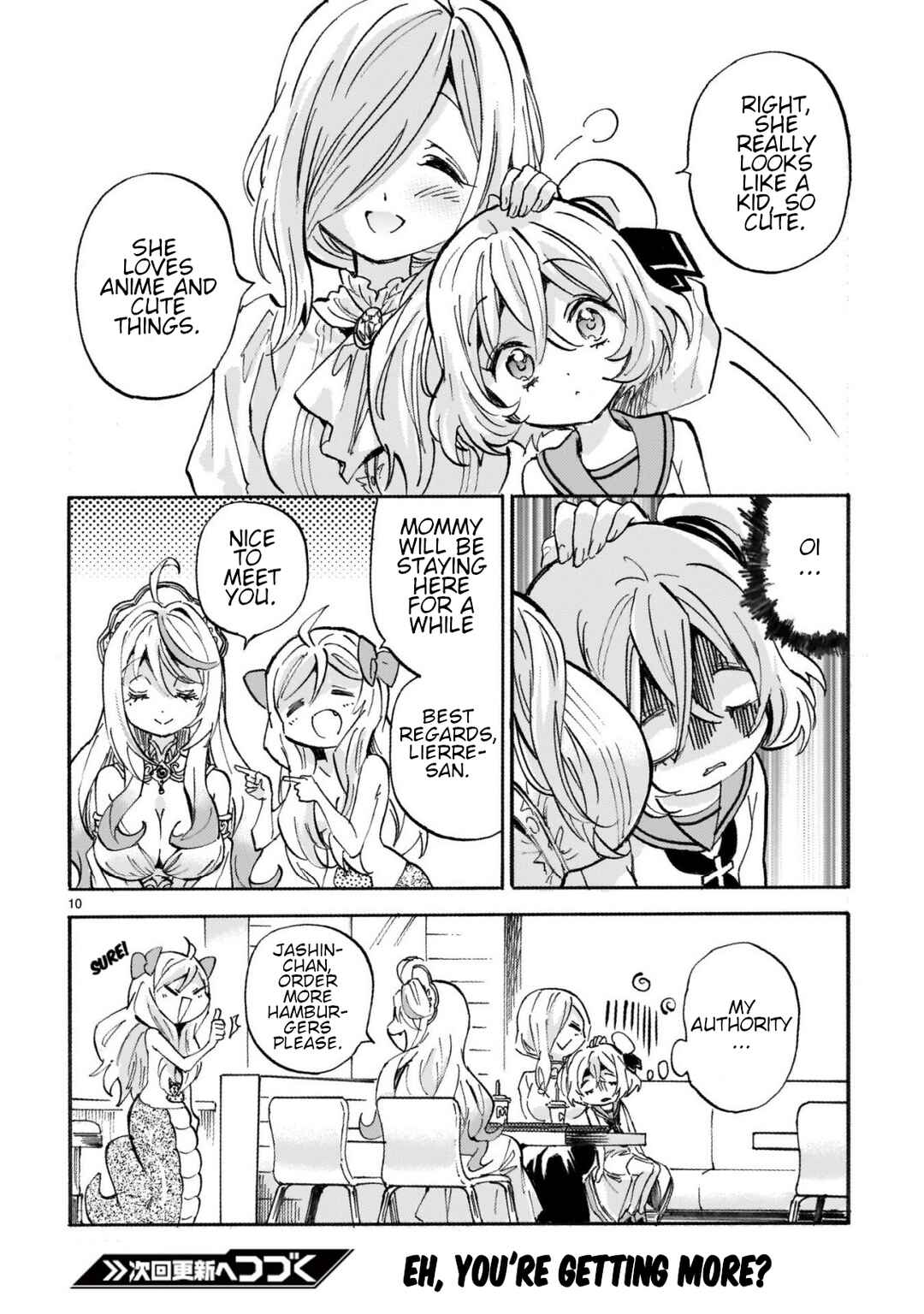 Page 10 Chapter 265 Jashin-chan Dropkick