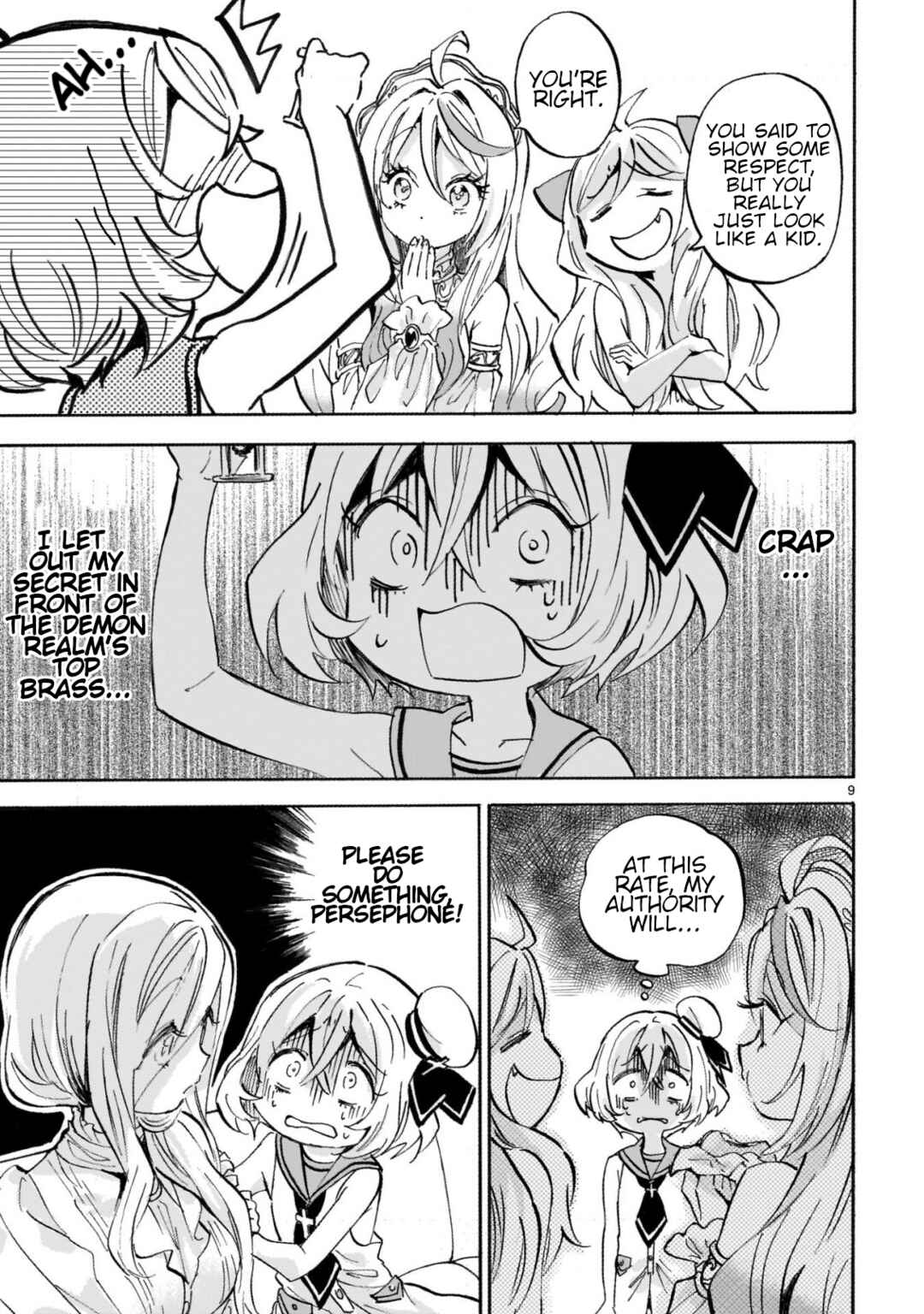 Page 9 Chapter 265 Jashin-chan Dropkick