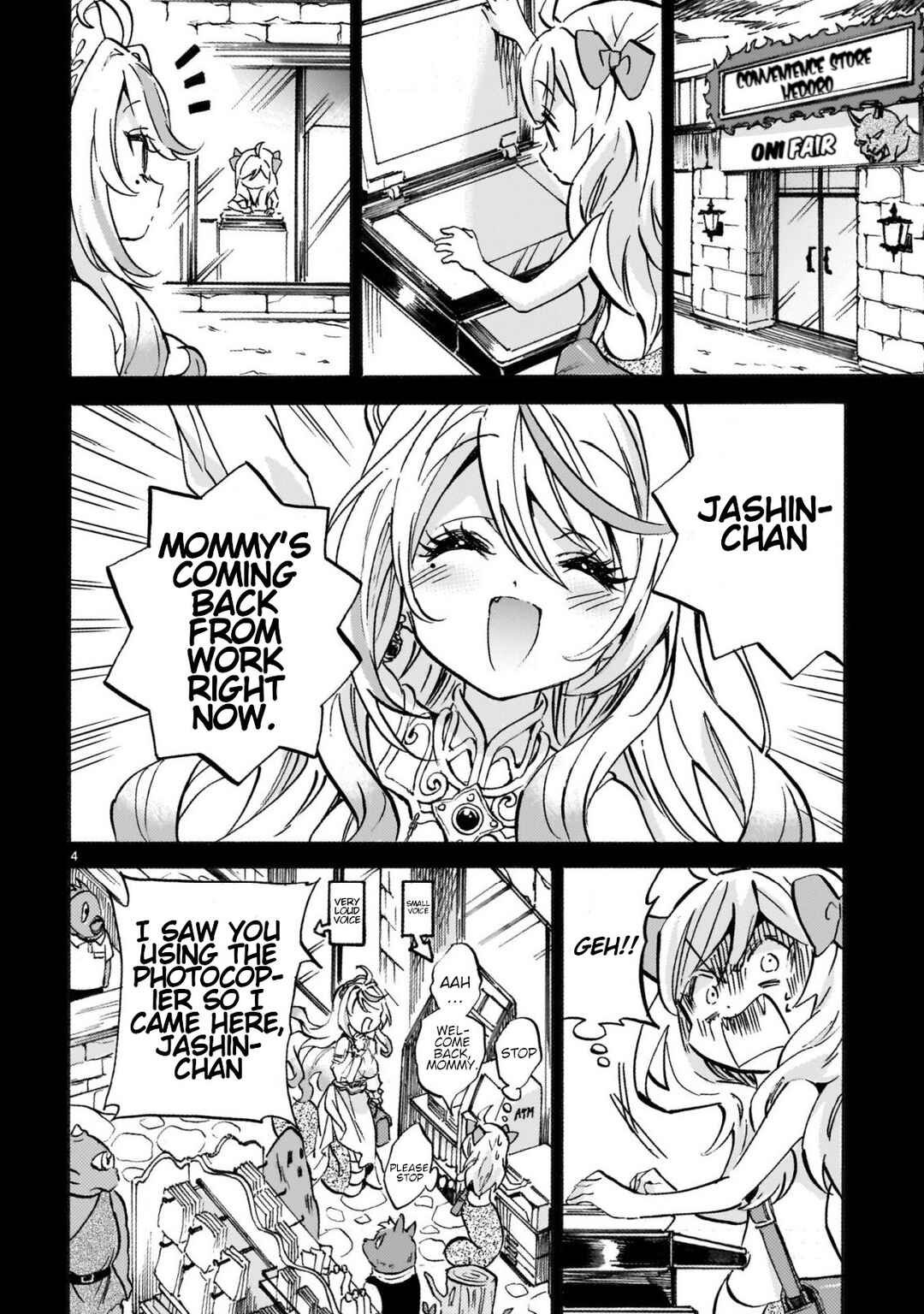 Page 4 Chapter 263 Jashin-chan Dropkick