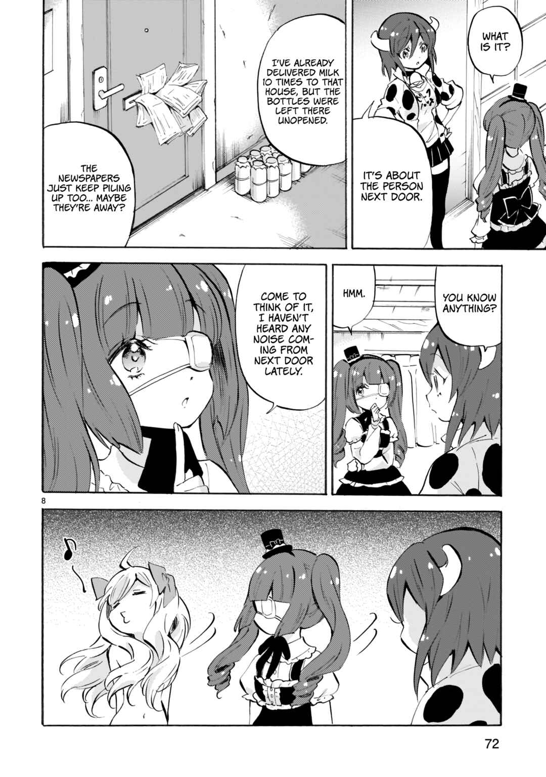 Page 8 Chapter 114 Jashin-chan Dropkick