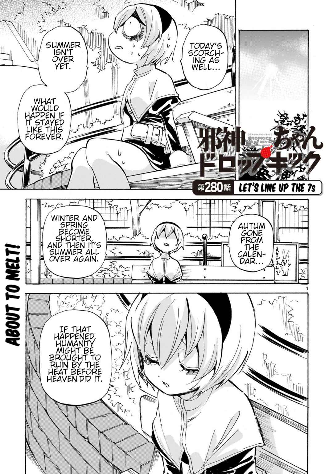 Page 1 Chapter 286 Jashin-chan Dropkick