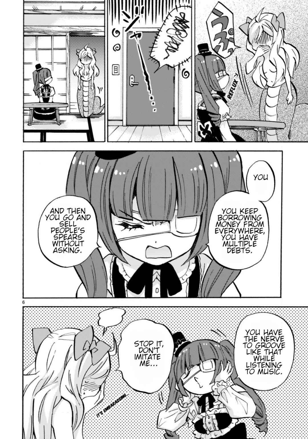 Page 6 Chapter 268 Jashin-chan Dropkick