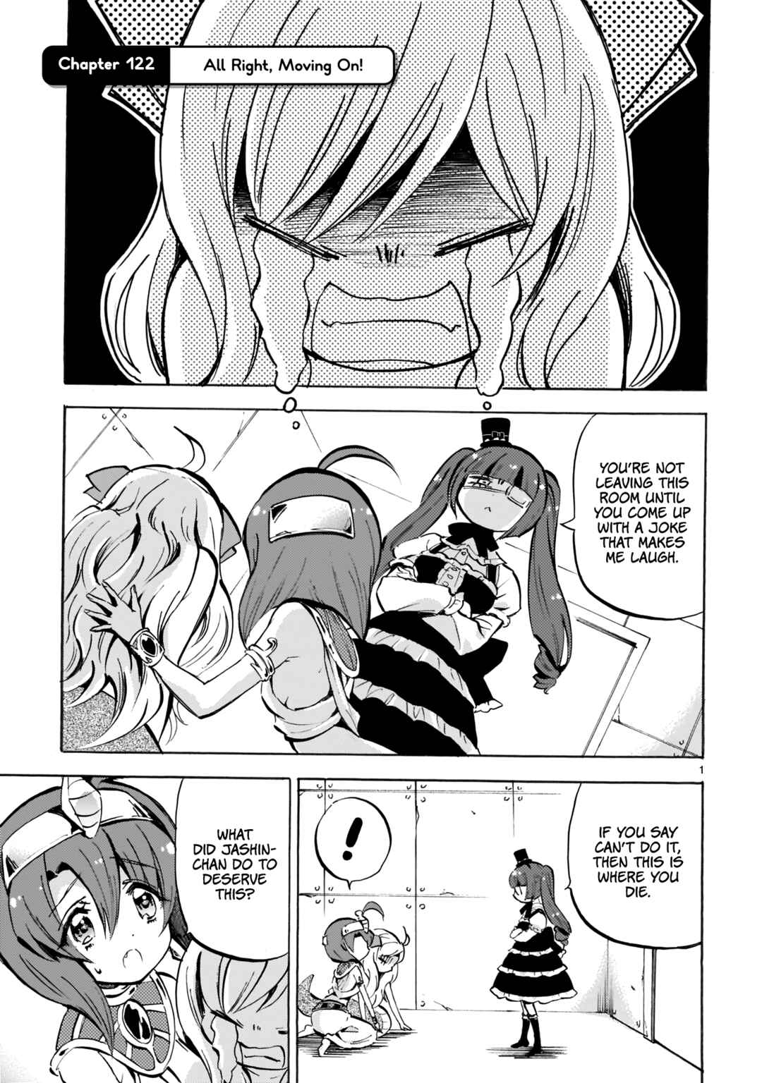 Page 1 Chapter 122 Jashin-chan Dropkick