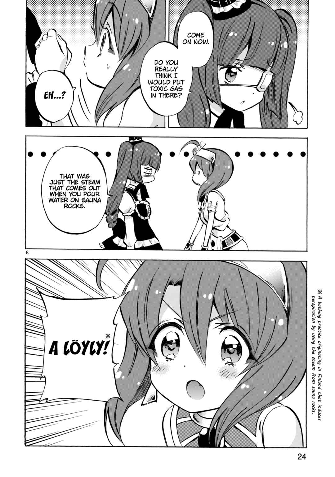 Page 8 Chapter 122 Jashin-chan Dropkick