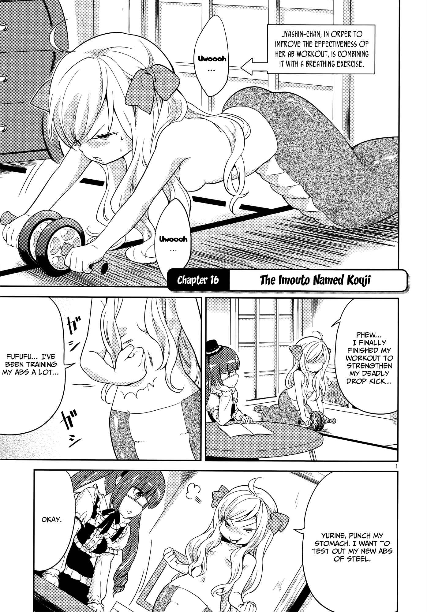 Page 2 Chapter 16 Jashin-chan Dropkick