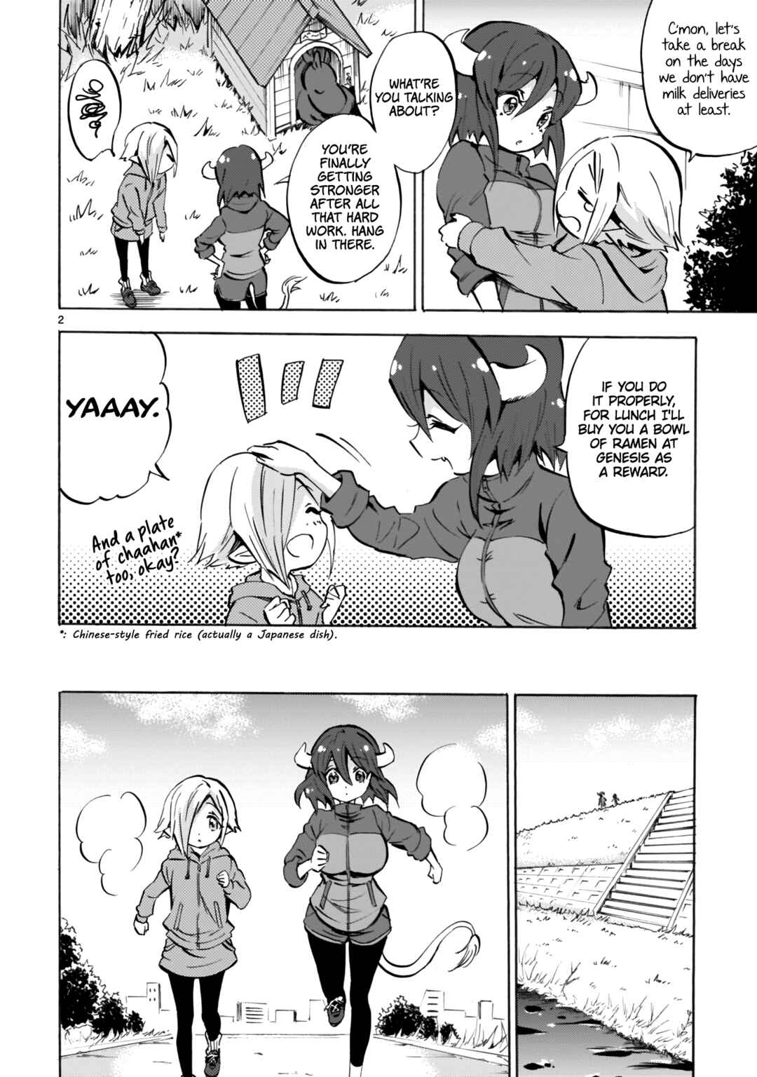 Page 2 Chapter 128 Jashin-chan Dropkick