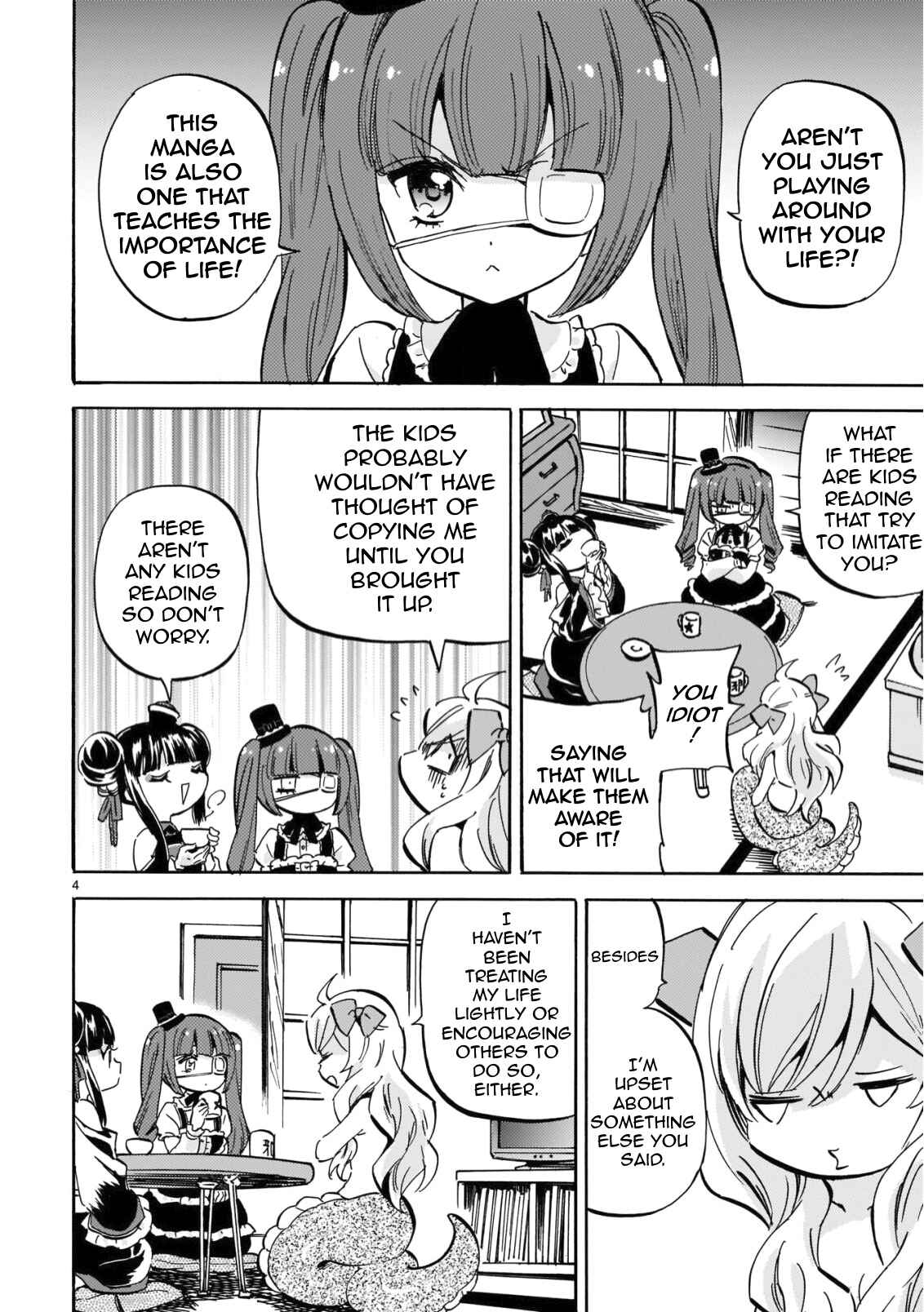 Page 4 Chapter 209 Jashin-chan Dropkick