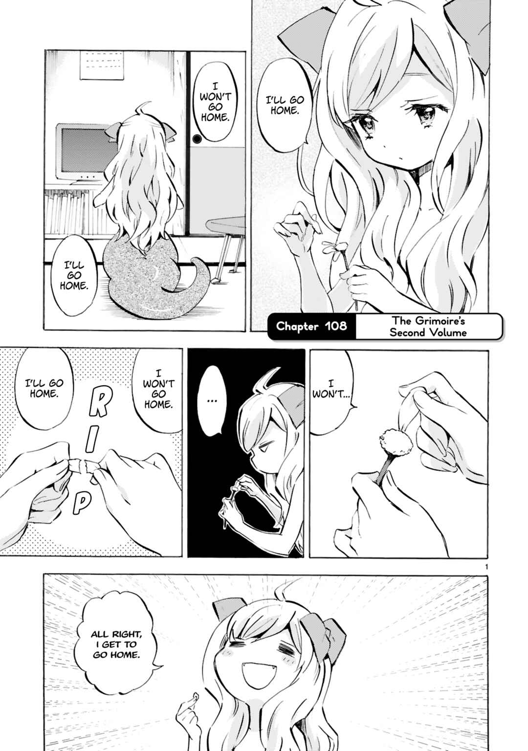 Page 1 Chapter 108 Jashin-chan Dropkick