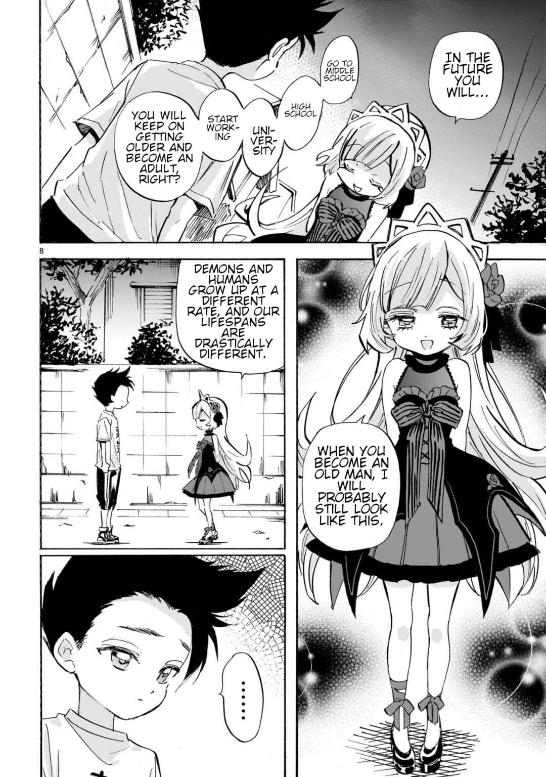 Page 8 Chapter 287 Jashin-chan Dropkick