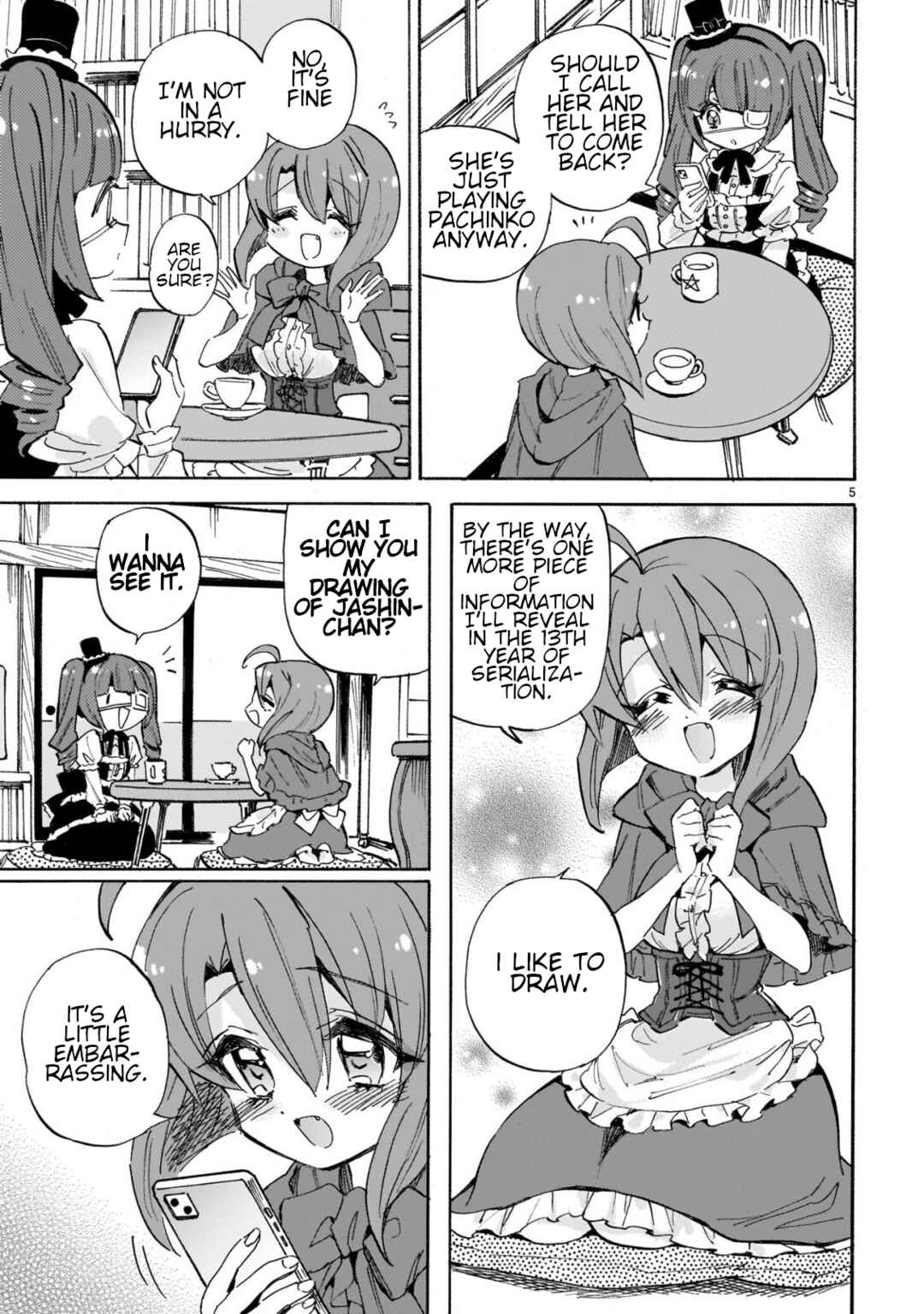 Page 5 Chapter 288 Jashin-chan Dropkick