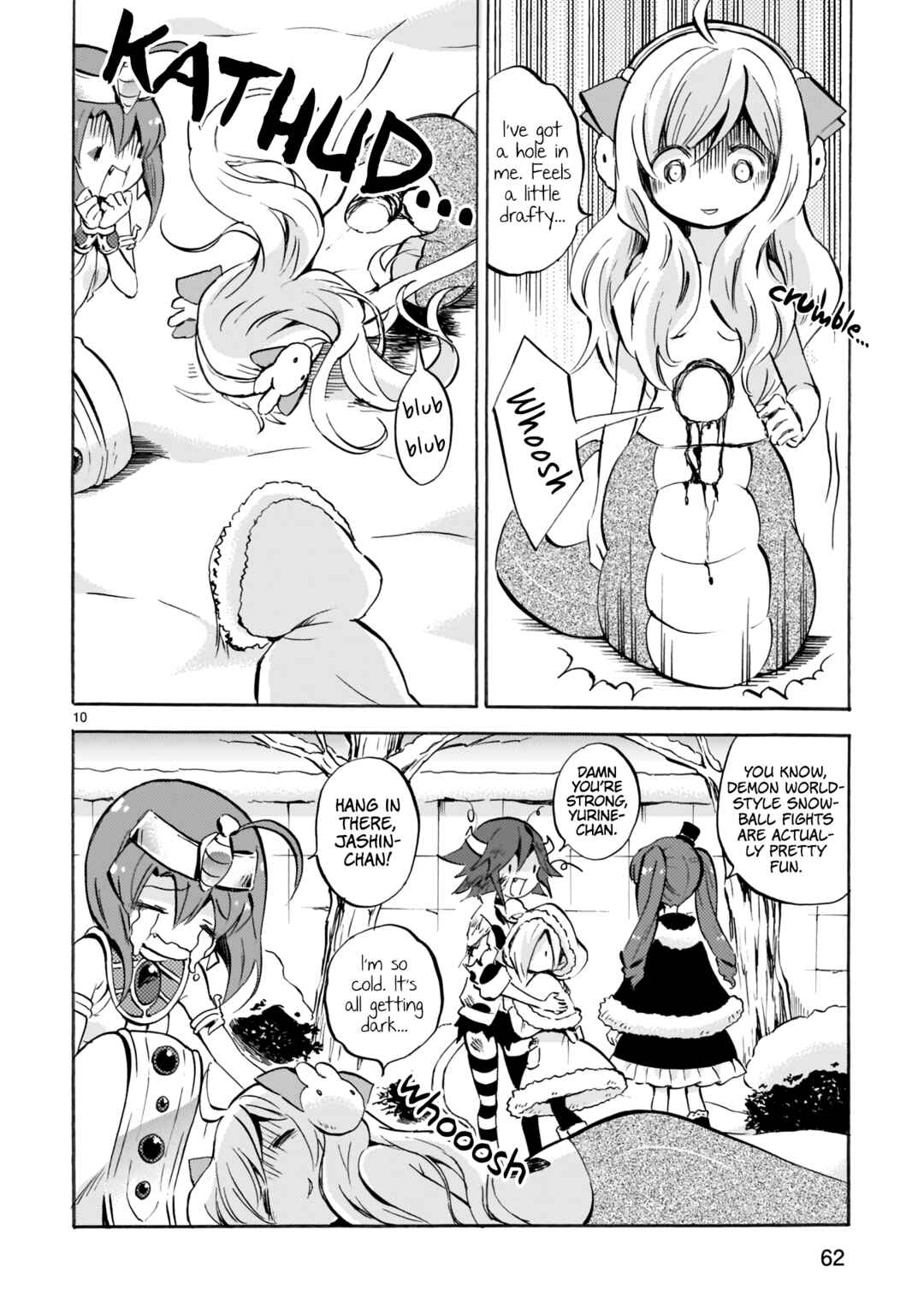 Page 10 Chapter 113 Jashin-chan Dropkick