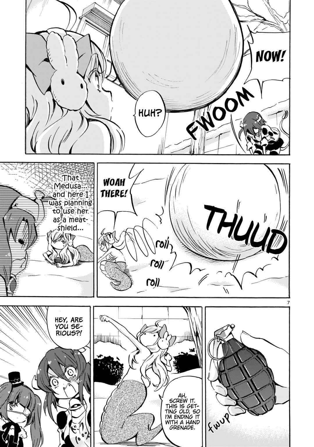 Page 7 Chapter 113 Jashin-chan Dropkick
