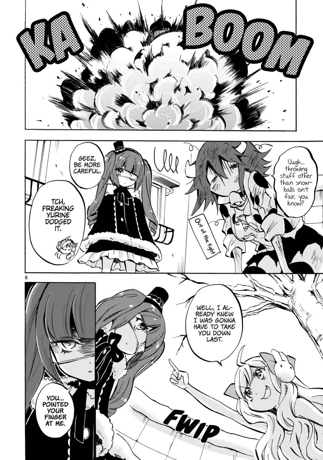 Page 8 Chapter 113 Jashin-chan Dropkick
