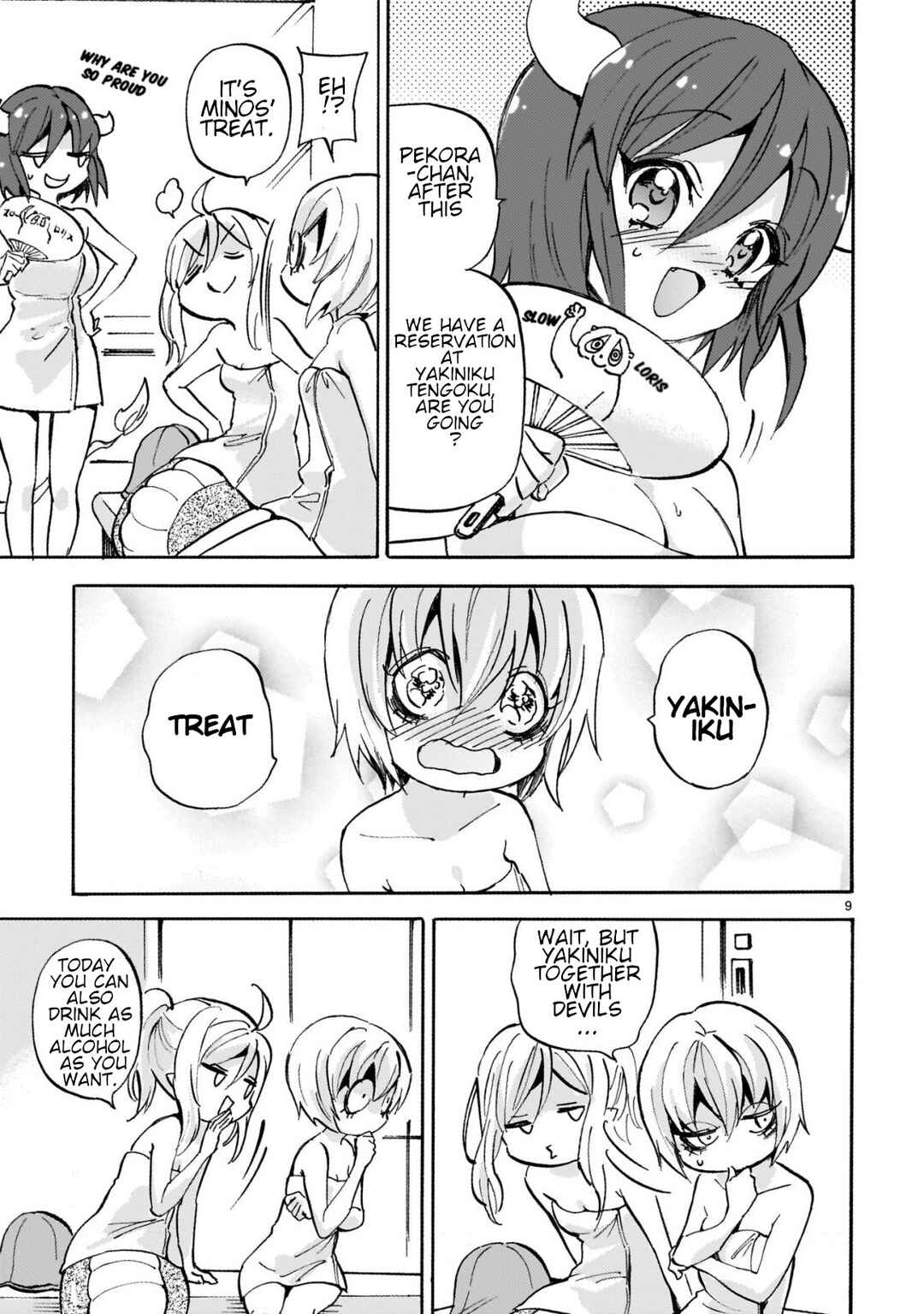 Page 9 Chapter 256 Jashin-chan Dropkick