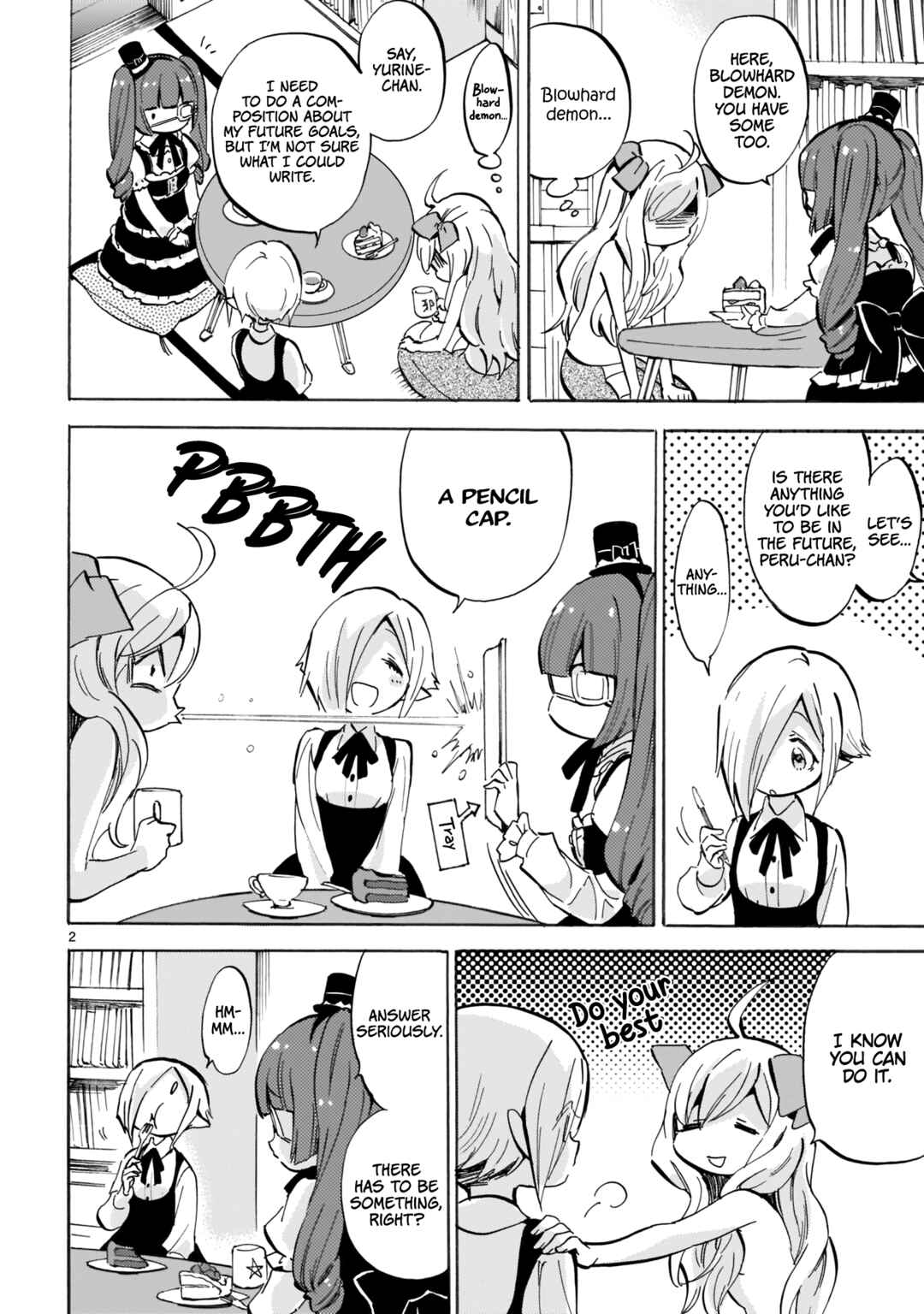 Page 2 Chapter 117 Jashin-chan Dropkick