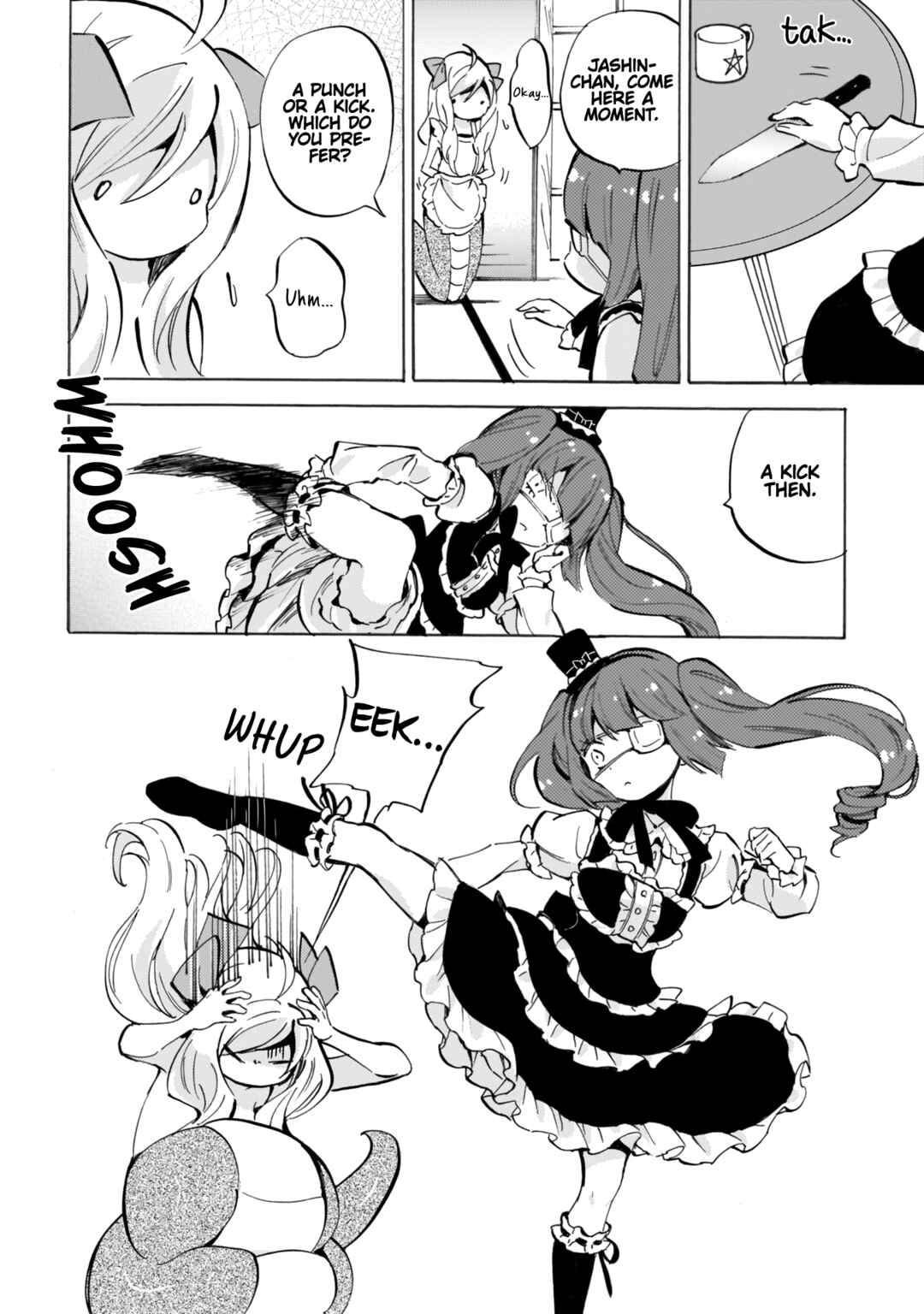 Page 6 Chapter 117 Jashin-chan Dropkick