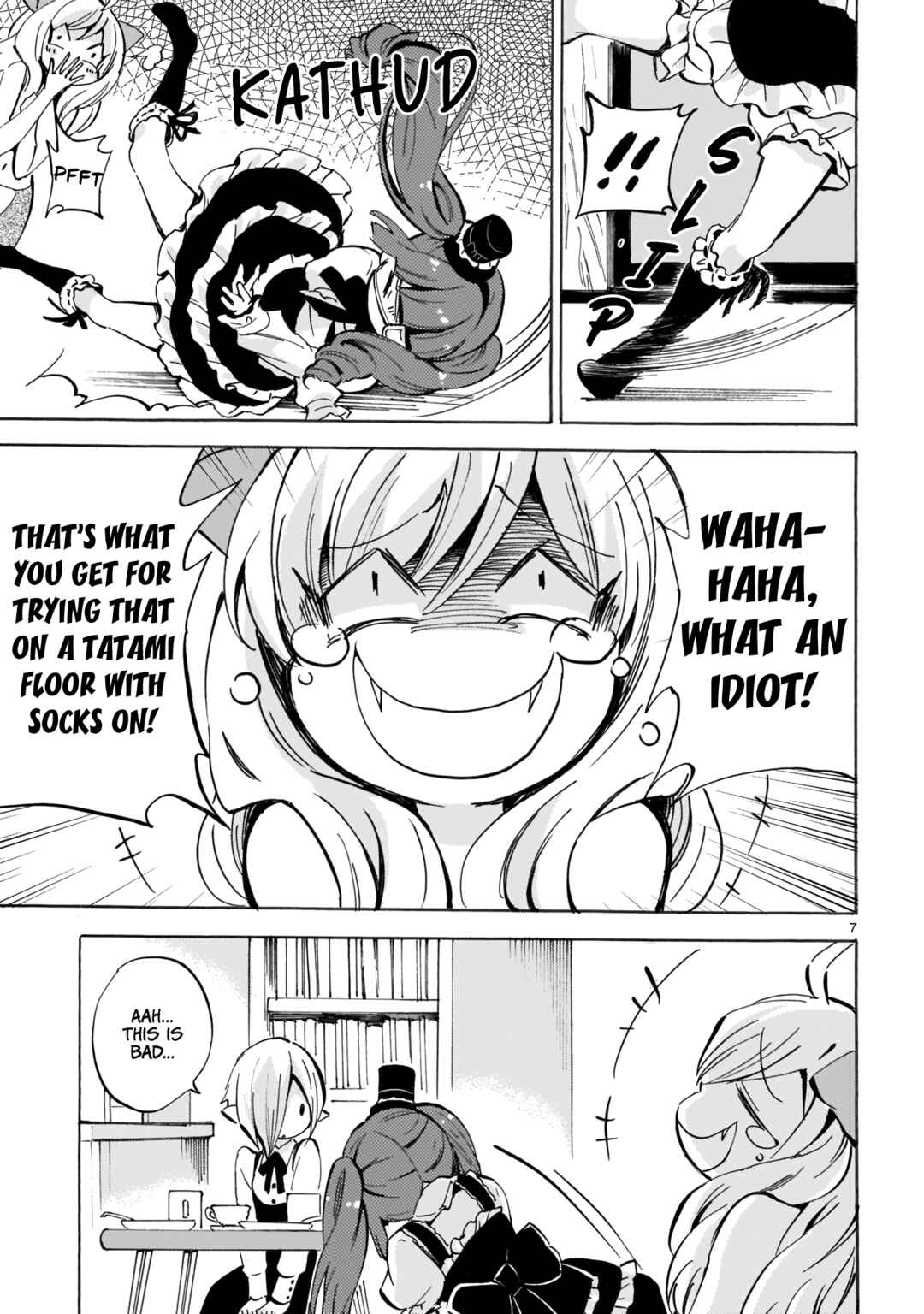 Page 7 Chapter 117 Jashin-chan Dropkick