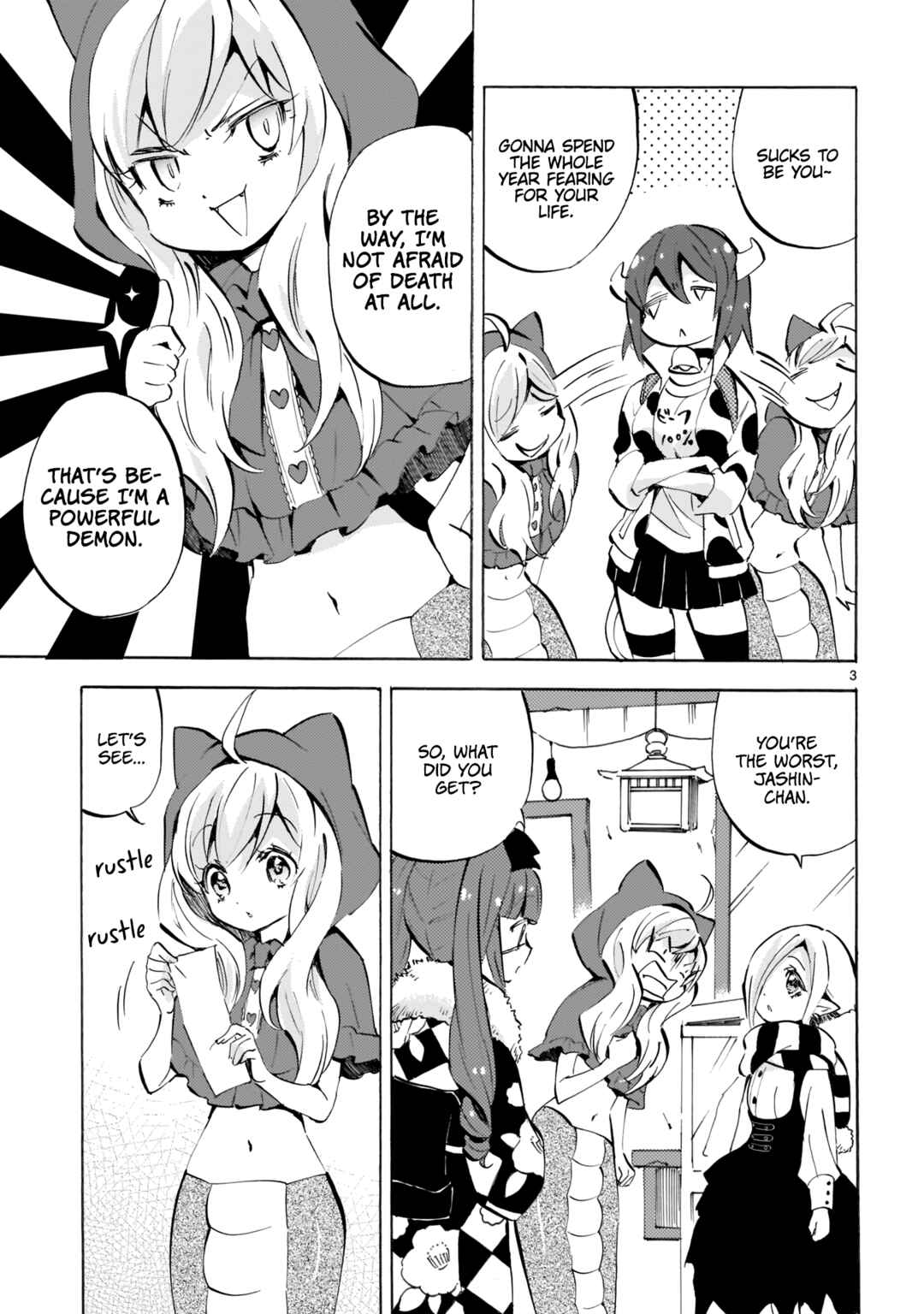 Page 3 Chapter 112 Jashin-chan Dropkick