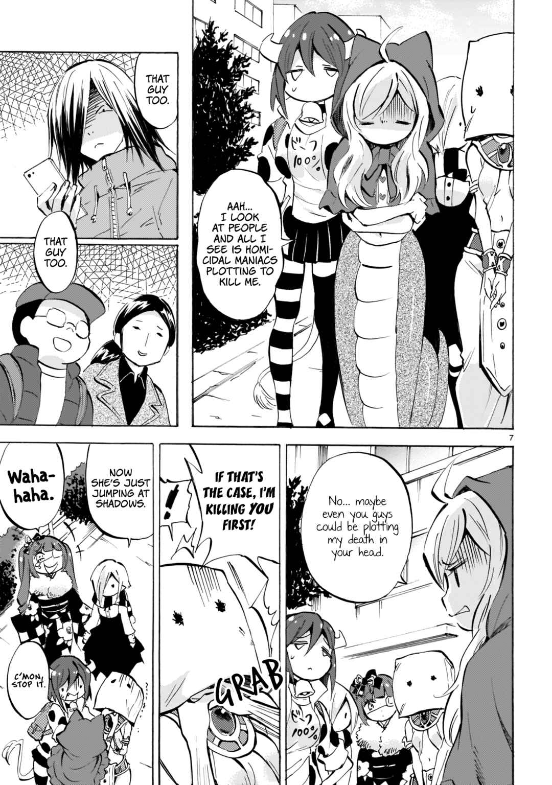 Page 7 Chapter 112 Jashin-chan Dropkick
