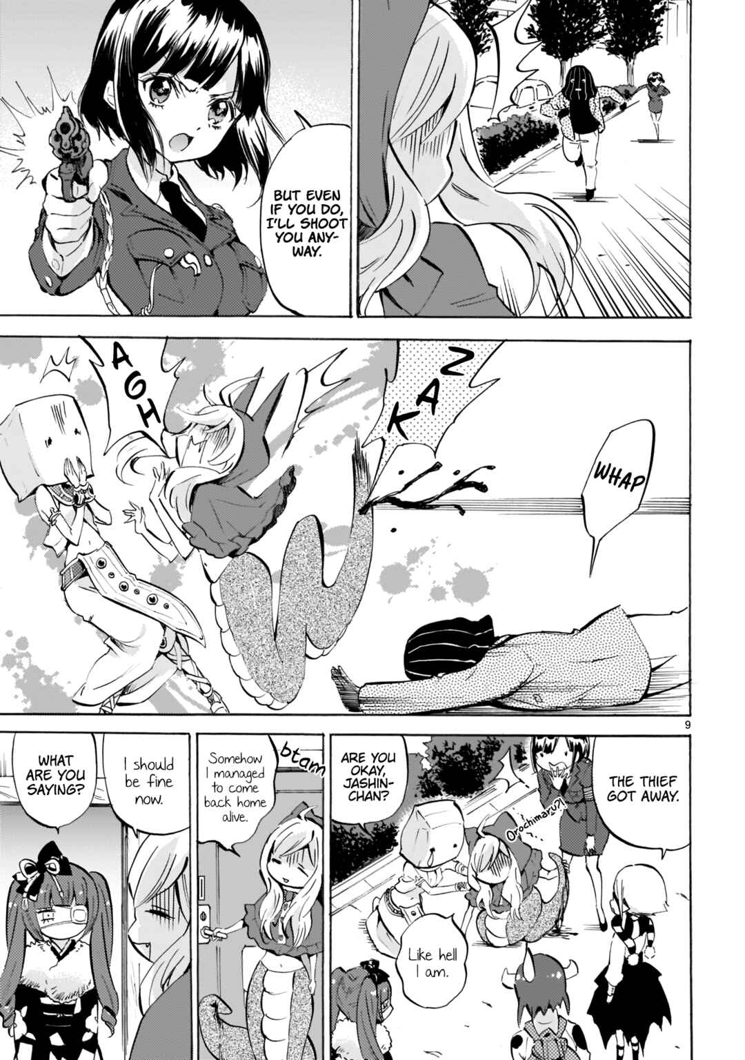 Page 9 Chapter 112 Jashin-chan Dropkick