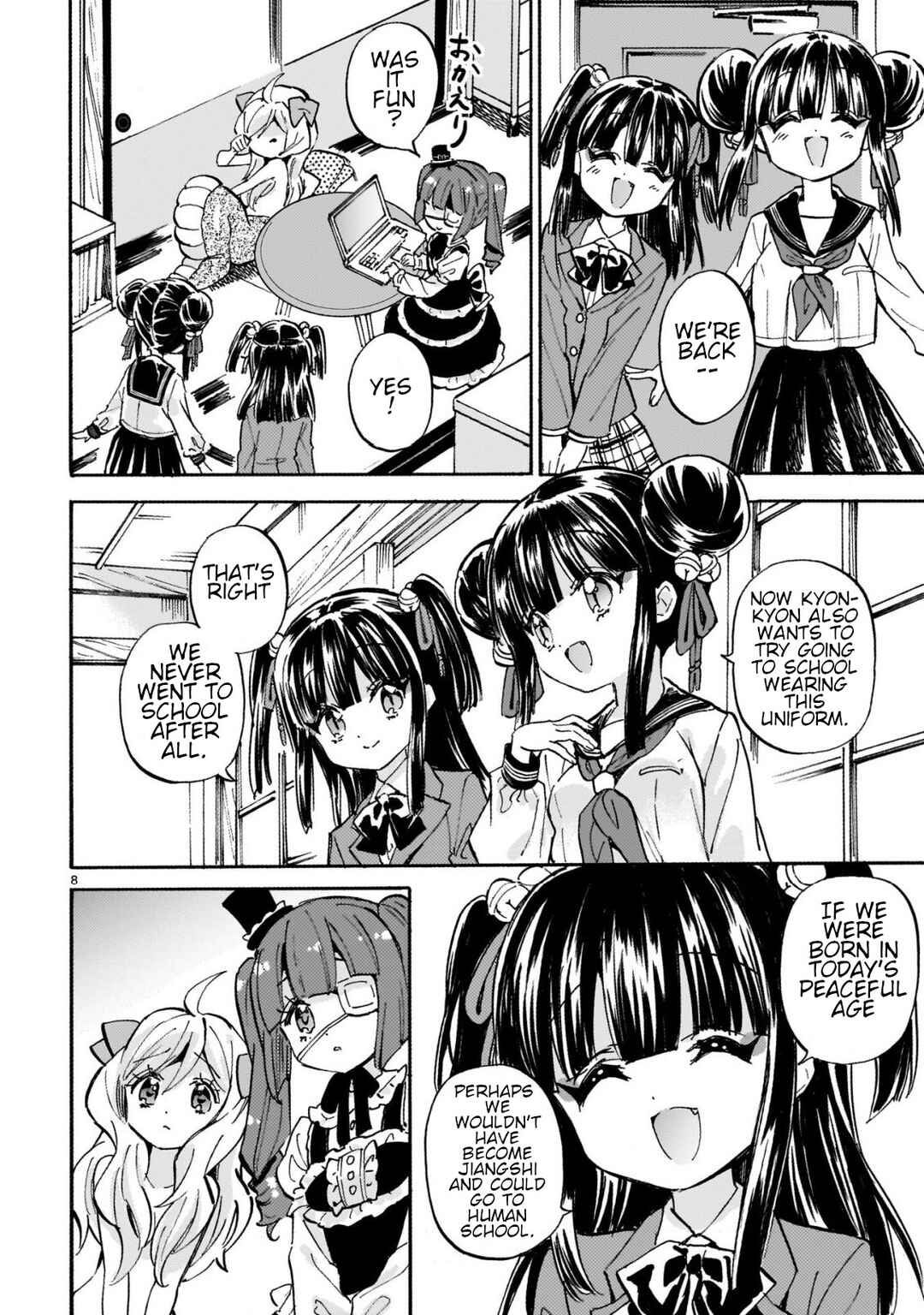Page 8 Chapter 255 Jashin-chan Dropkick