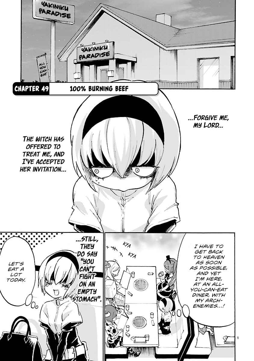 Page 1 Chapter 49 Jashin-chan Dropkick
