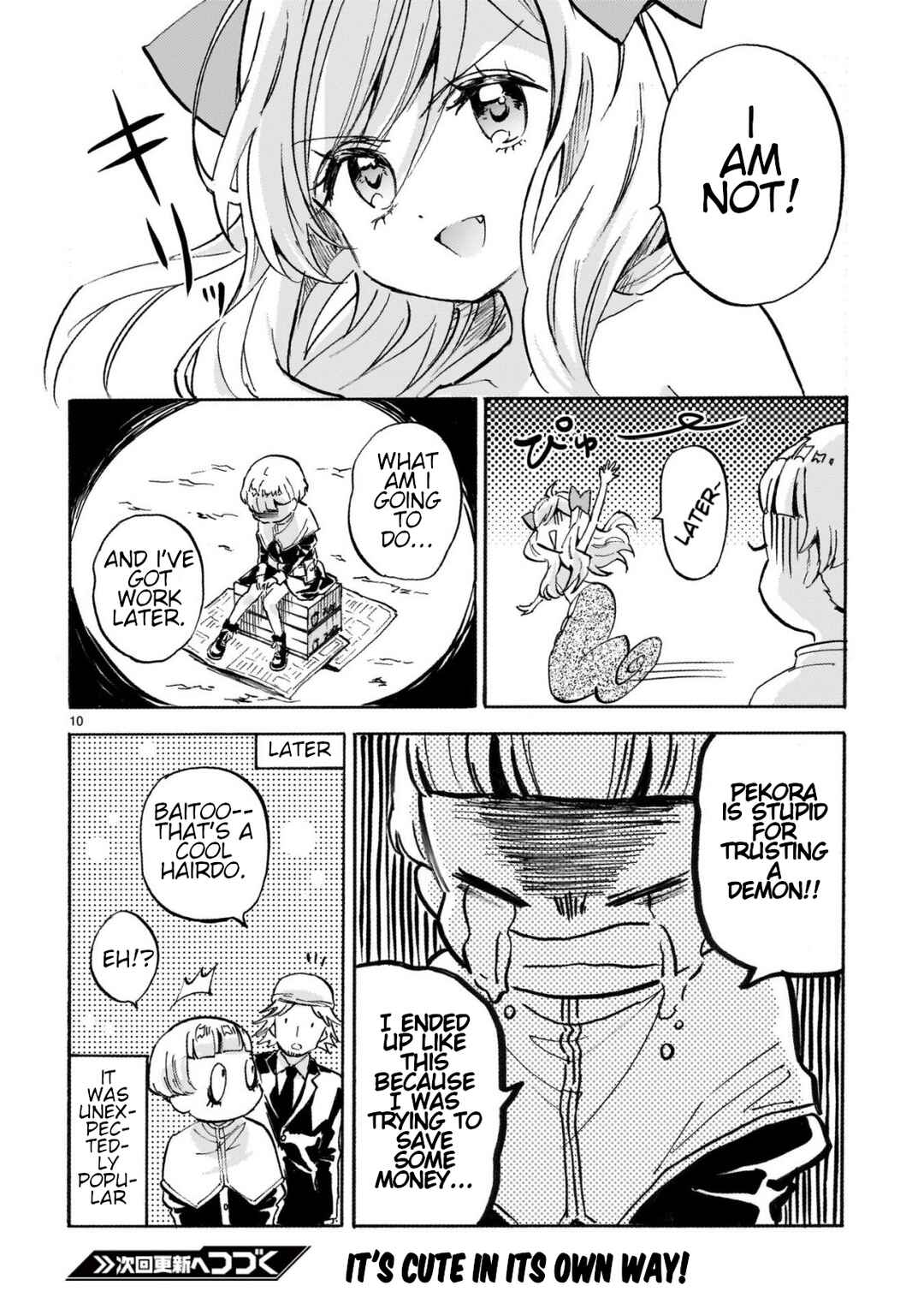 Page 10 Chapter 266 Jashin-chan Dropkick