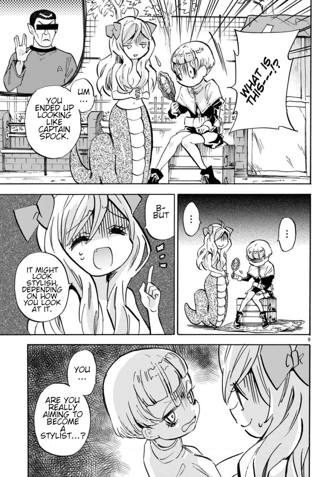 Page 9 Chapter 266 Jashin-chan Dropkick
