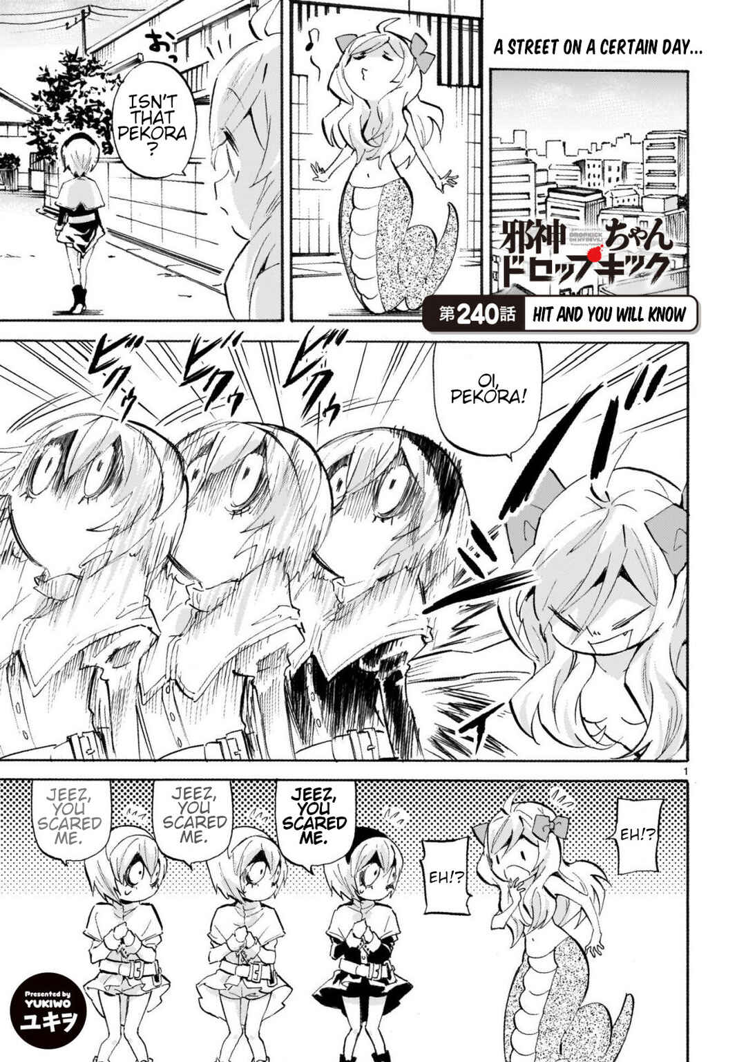Page 1 Chapter 245 Jashin-chan Dropkick