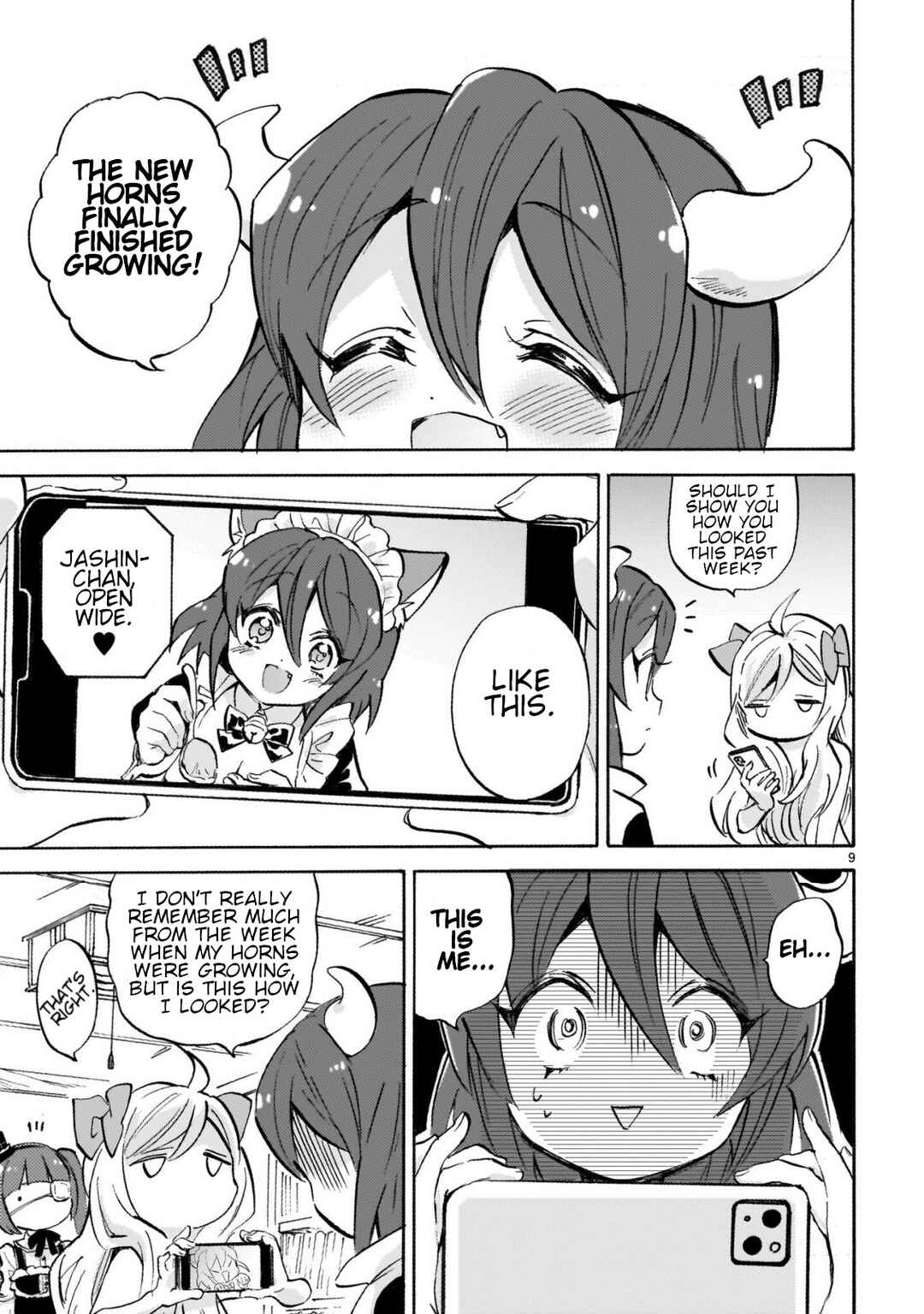 Page 9 Chapter 262 Jashin-chan Dropkick