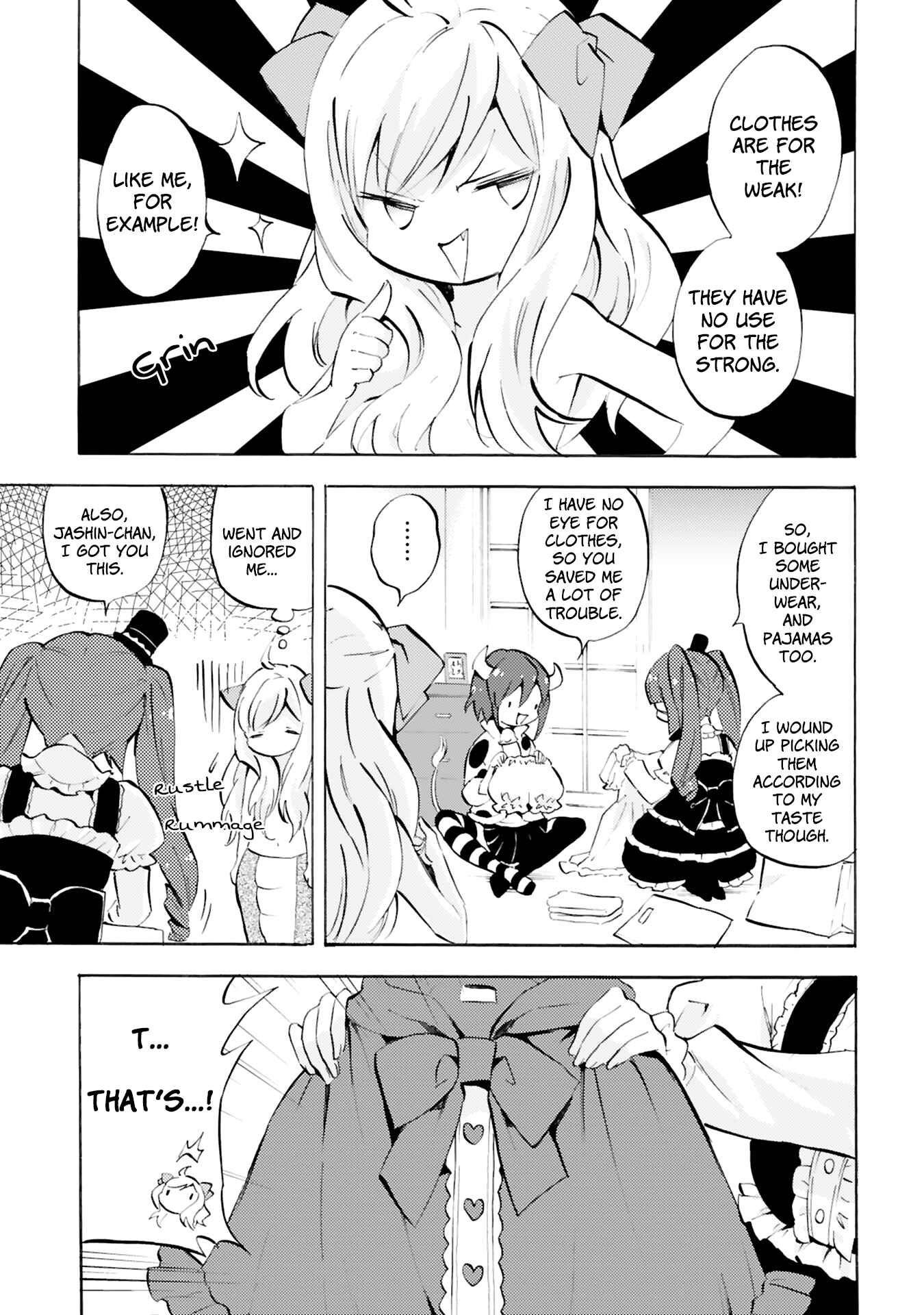 Page 3 Chapter 93 Jashin-chan Dropkick