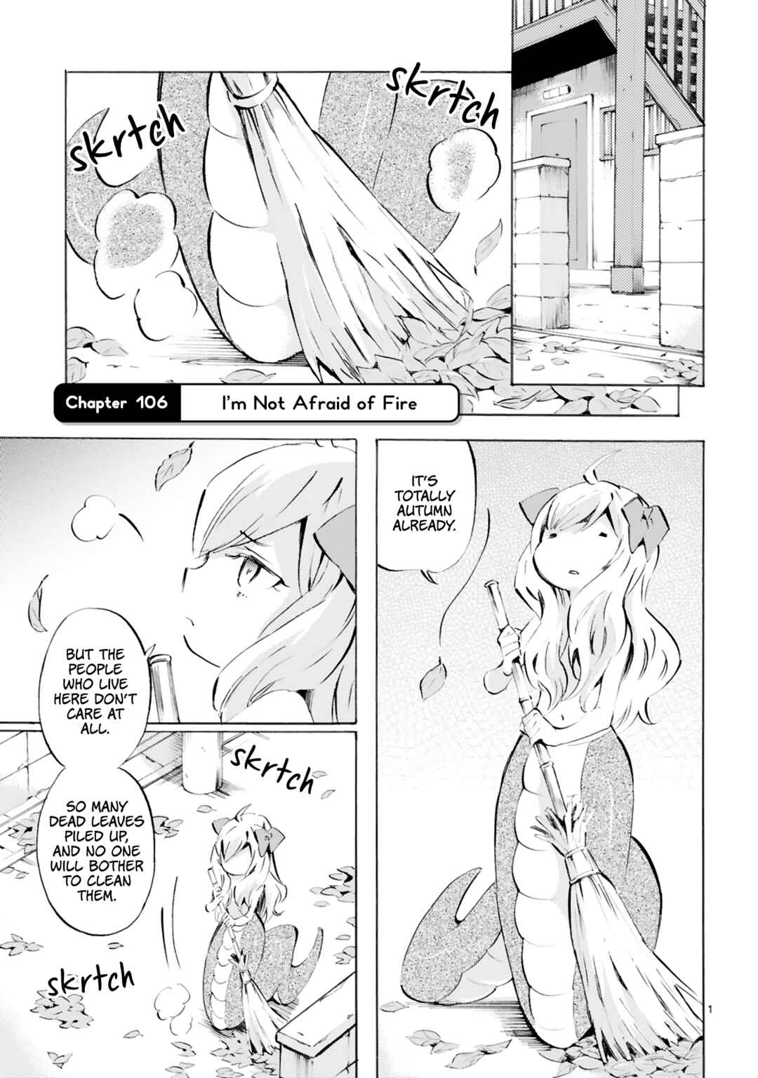 Page 1 Chapter 106 Jashin-chan Dropkick