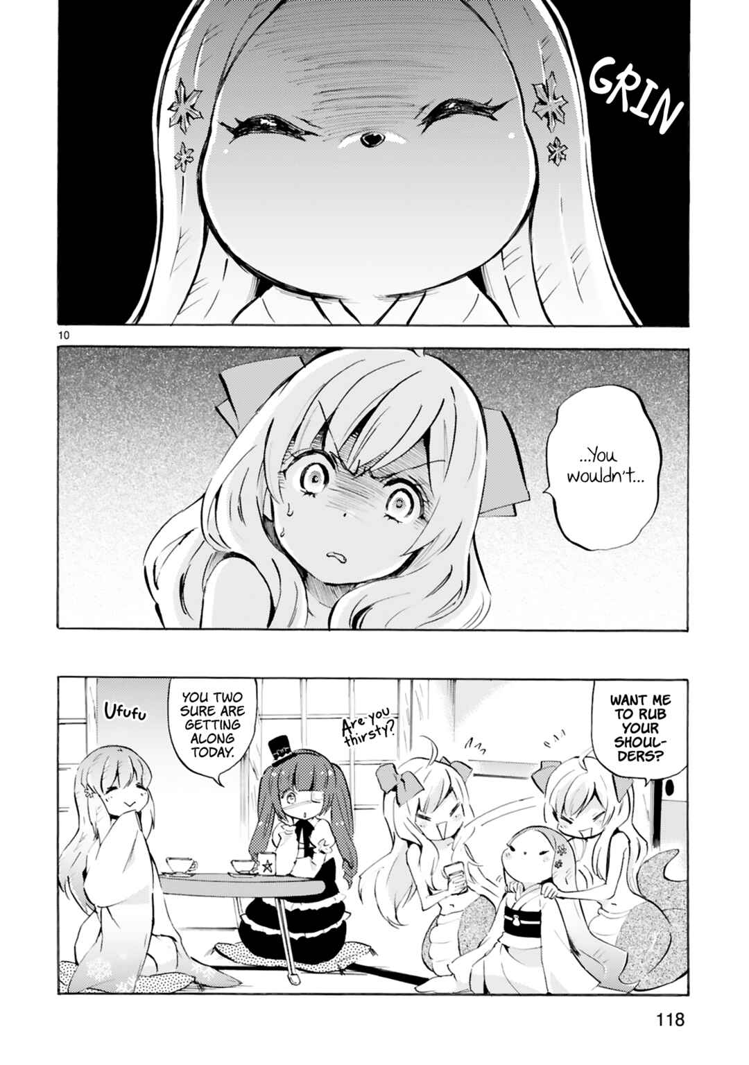 Page 10 Chapter 106 Jashin-chan Dropkick