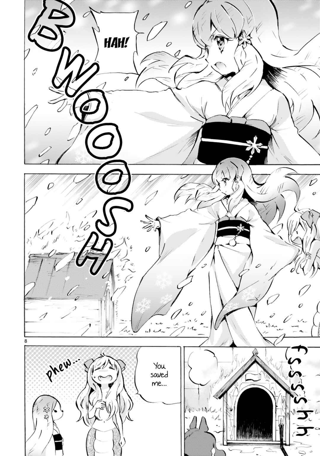 Page 8 Chapter 106 Jashin-chan Dropkick