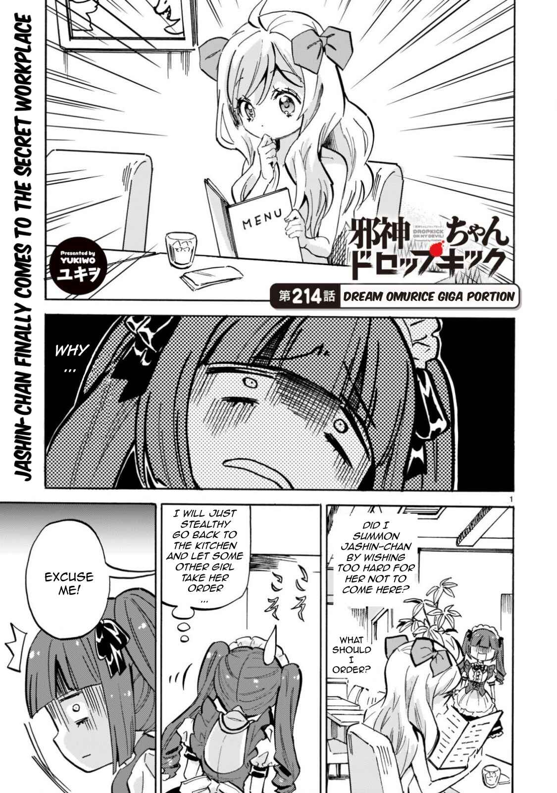 Page 1 Chapter 219 Jashin-chan Dropkick