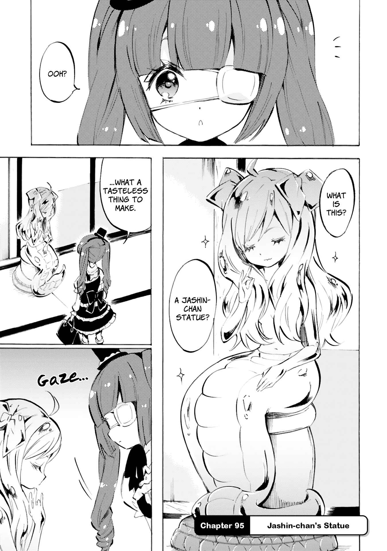 Page 1 Chapter 95 Jashin-chan Dropkick