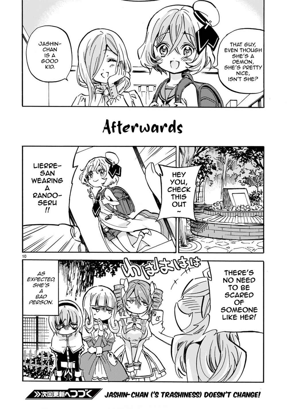 Page 10 Chapter 223 Jashin-chan Dropkick
