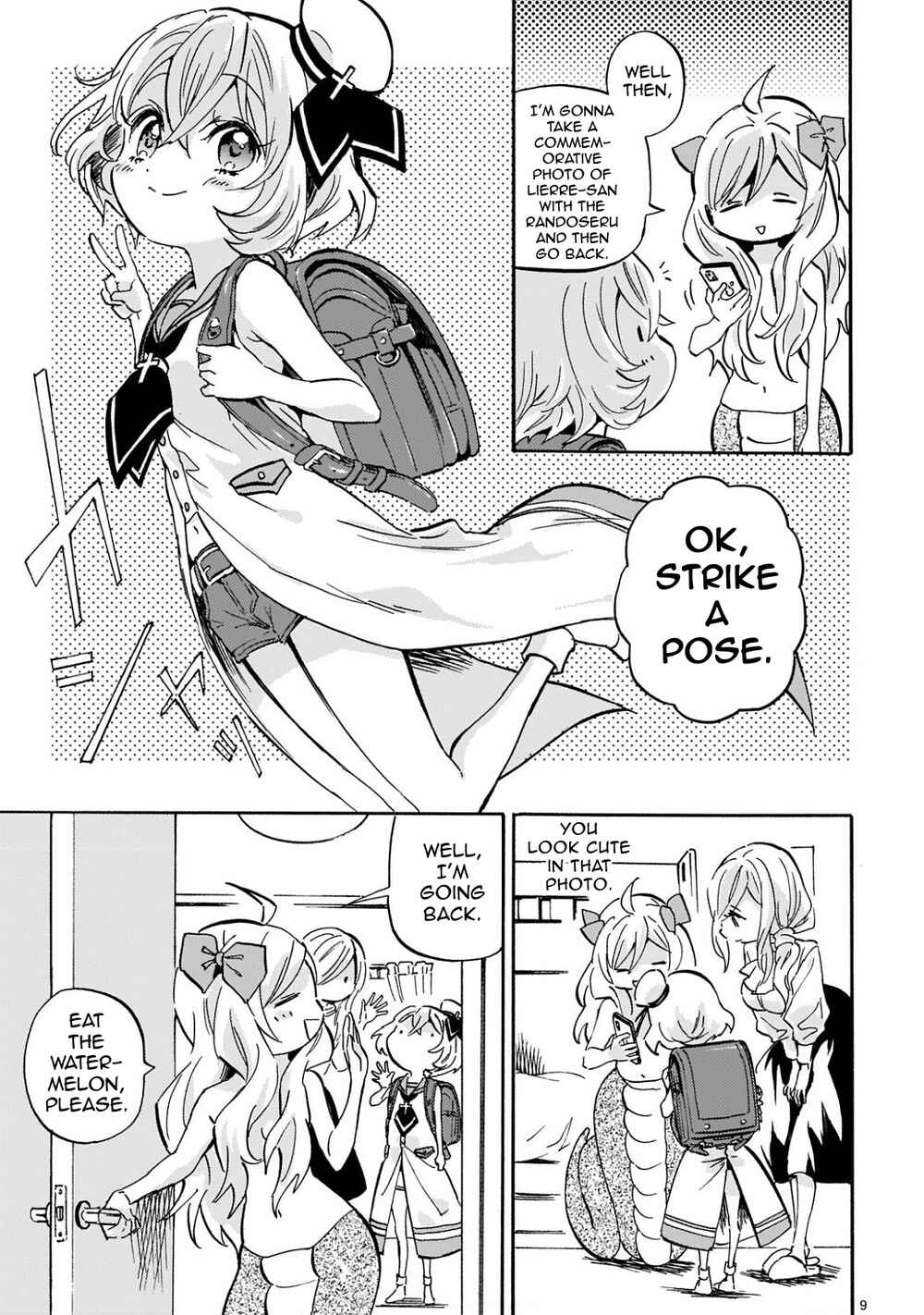 Page 9 Chapter 223 Jashin-chan Dropkick