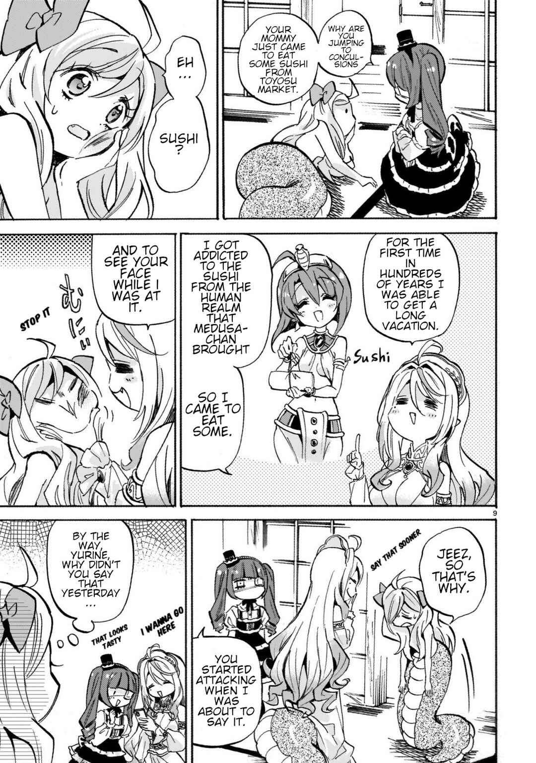Page 9 Chapter 259 Jashin-chan Dropkick