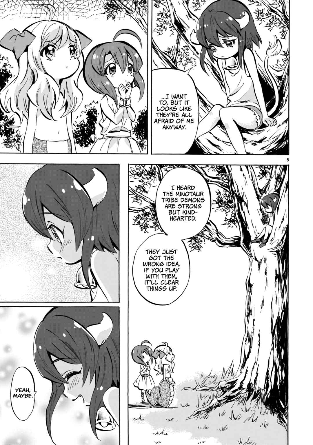 Page 5 Chapter 129 Jashin-chan Dropkick