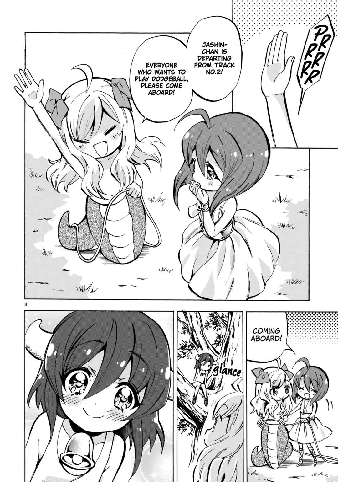 Page 8 Chapter 129 Jashin-chan Dropkick