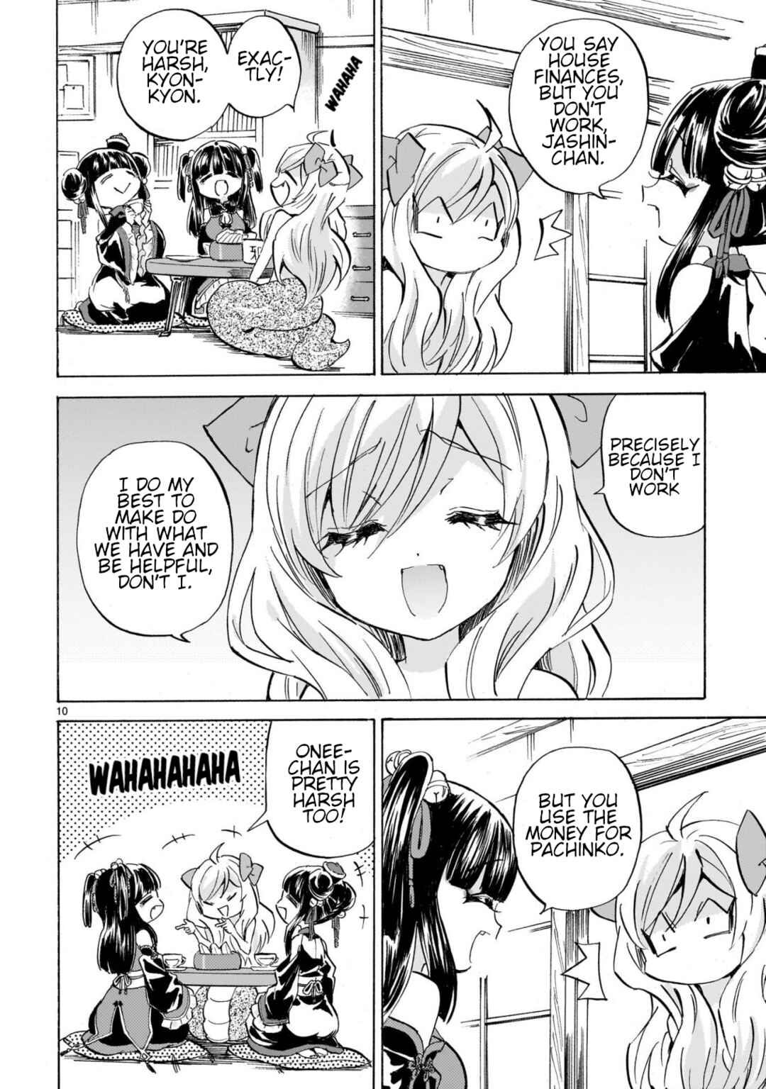 Page 10 Chapter 277 Jashin-chan Dropkick
