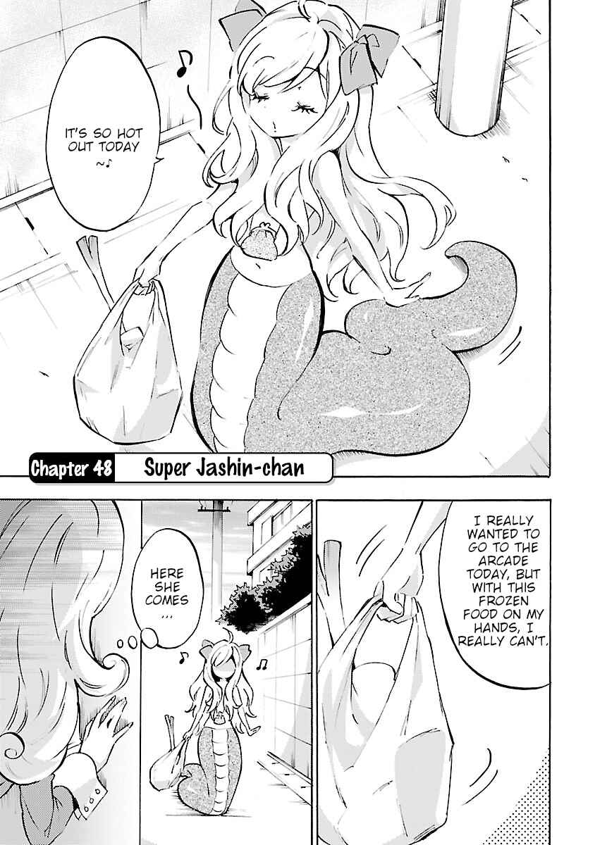 Page 1 Chapter 48 Jashin-chan Dropkick