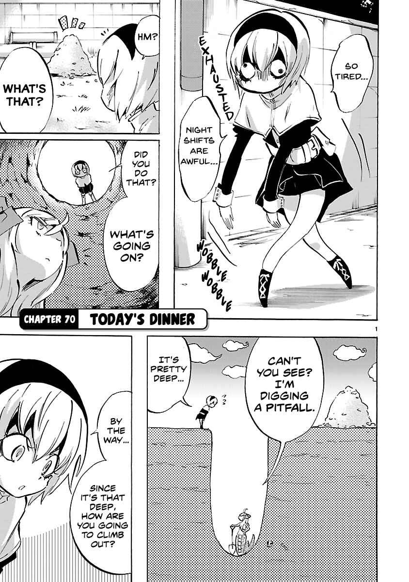 Page 1 Chapter 70 Jashin-chan Dropkick