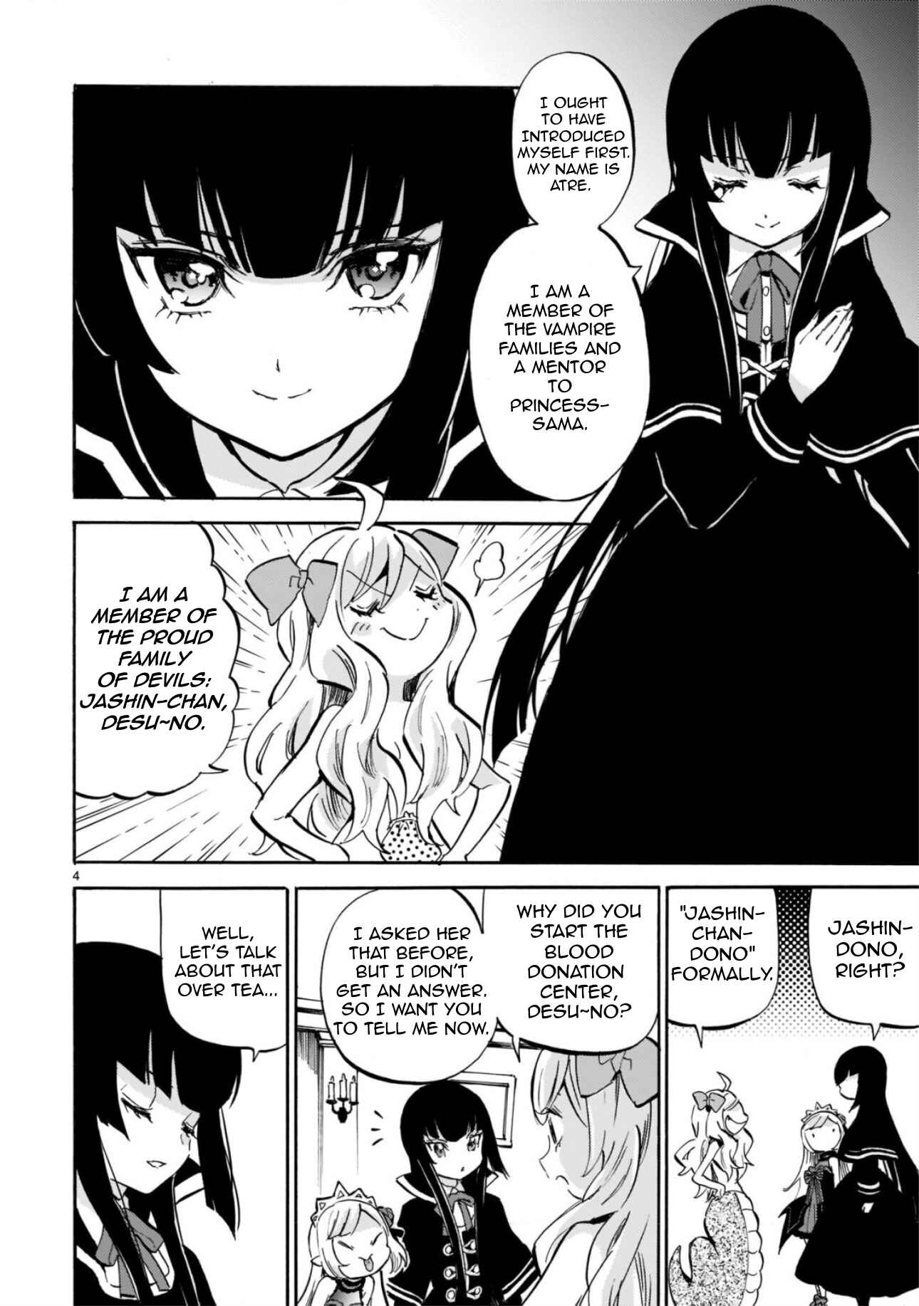 Page 4 Chapter 192 Jashin-chan Dropkick