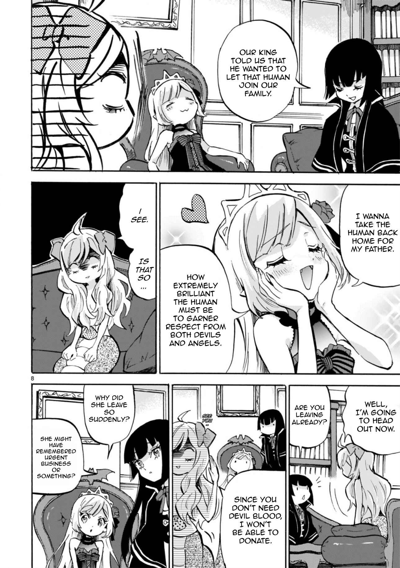 Page 8 Chapter 192 Jashin-chan Dropkick